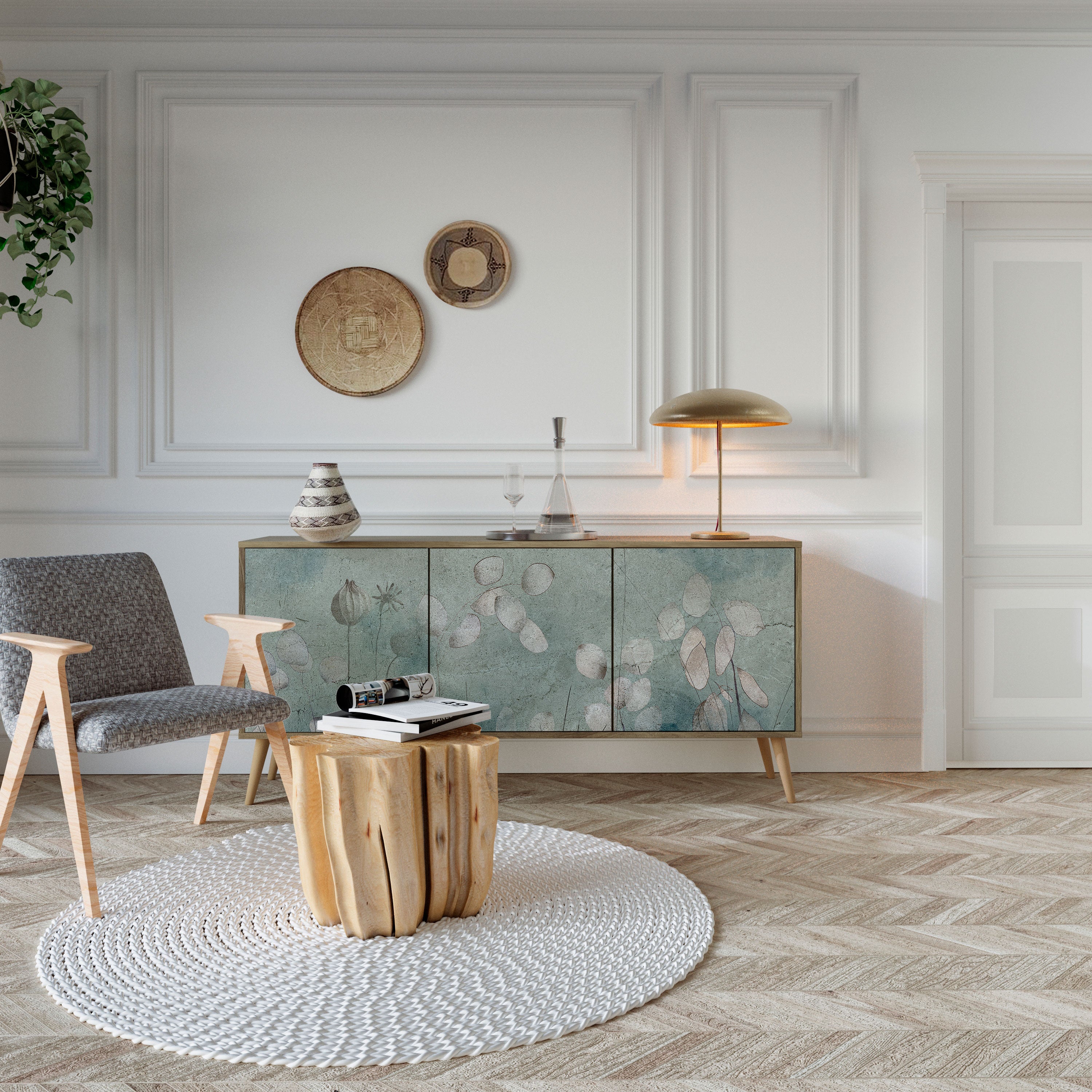 NIGHT LADY 3-Door Sideboard