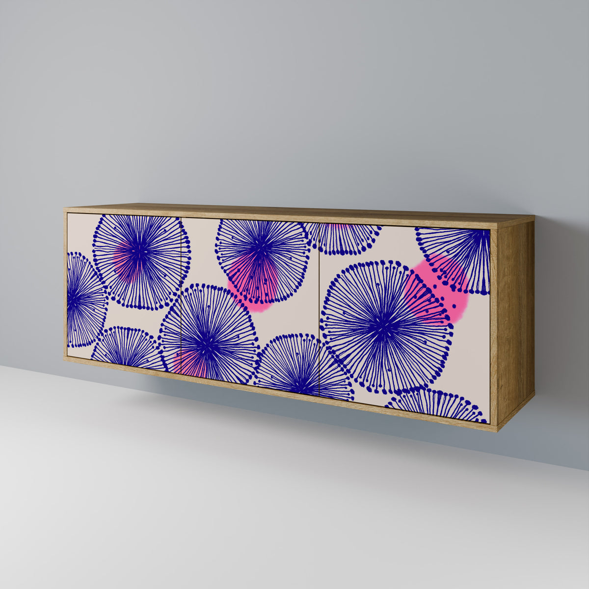 MAGIC NATURE Aparador de 3 Puertas