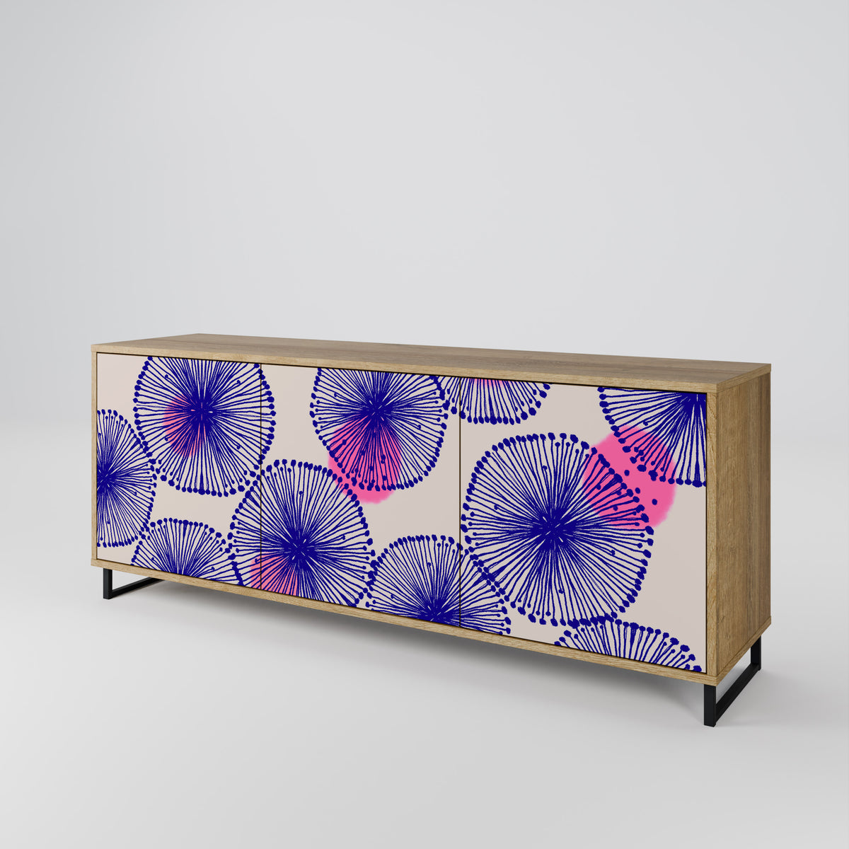 MAGIC NATURE Aparador de 3 Puertas