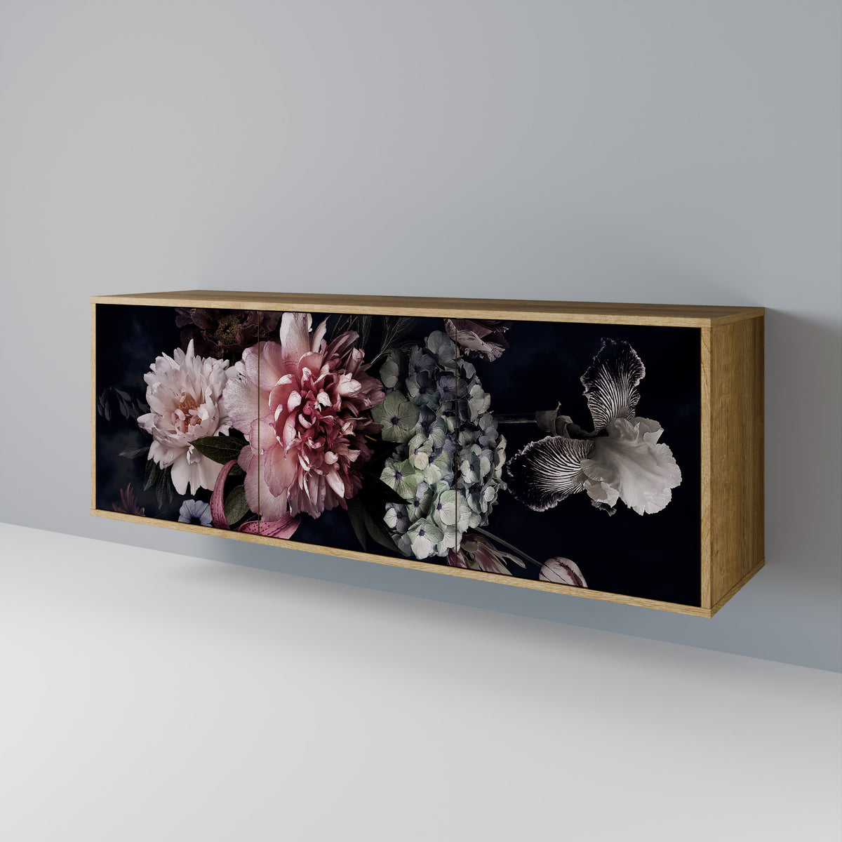 PURE BLOSSOM Aparador de 3 Puertas