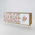 FLOWERS AND STRAWBERRIES 3-Door Sideboard