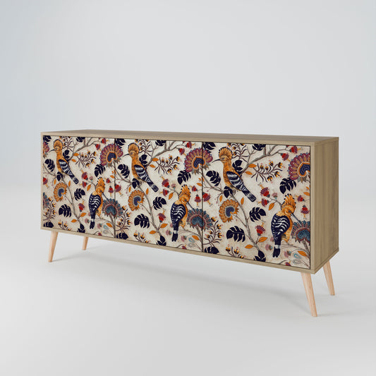 Credenza EMINENT HOOPOE a 3 ante in effetto rovere