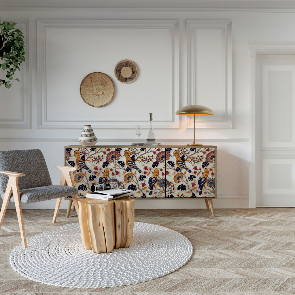 EMINENT HOOPOE Skänk med tre dörrar