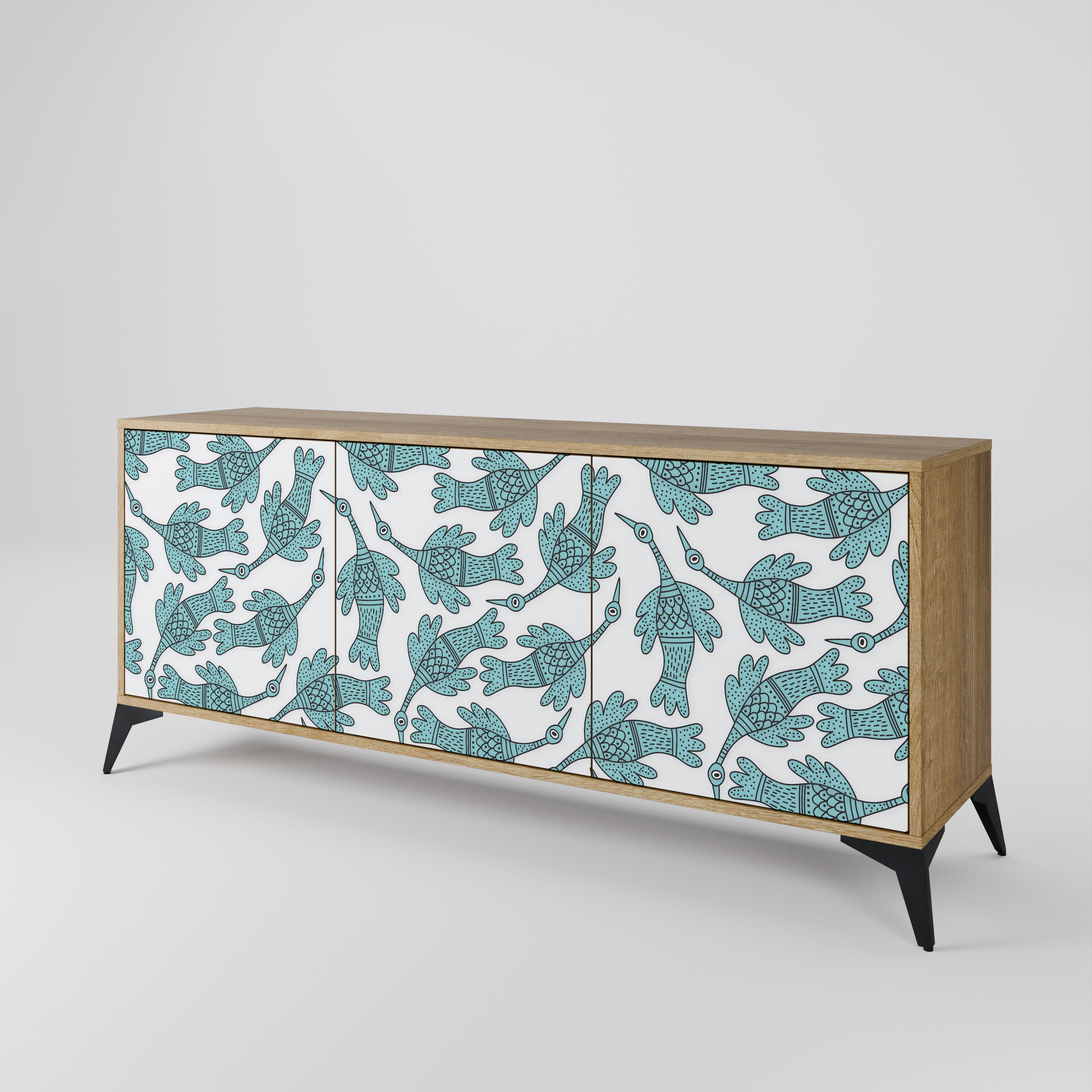 WATERSPOUT SONGIBIRD 3-Door Sideboard