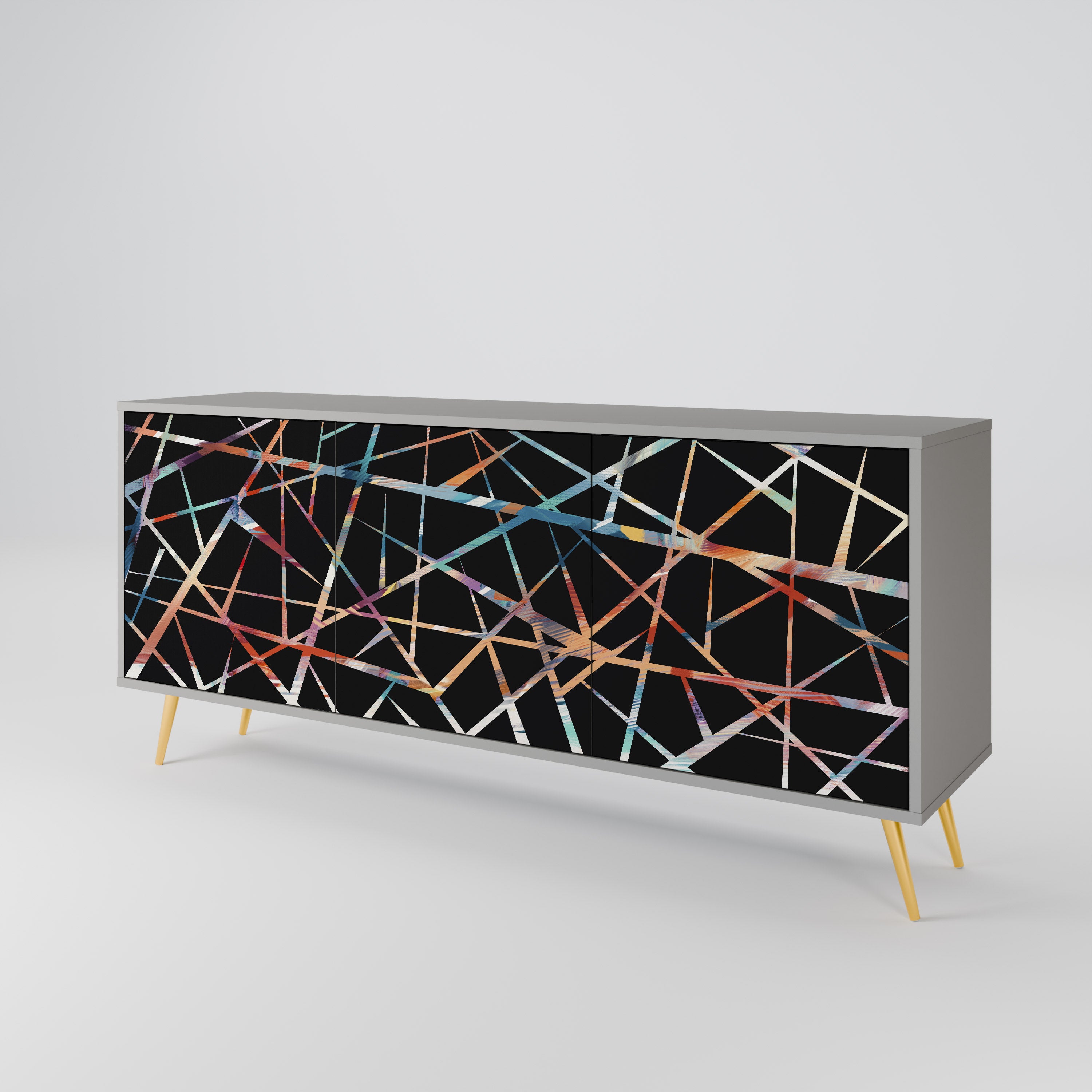 POLYGON VERVE 3-türiges Sideboard