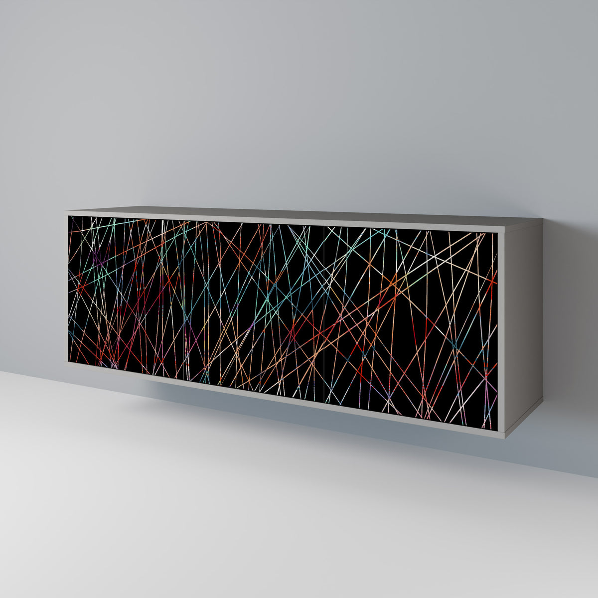 LUMINOUS SNARE 3-Door Sideboard