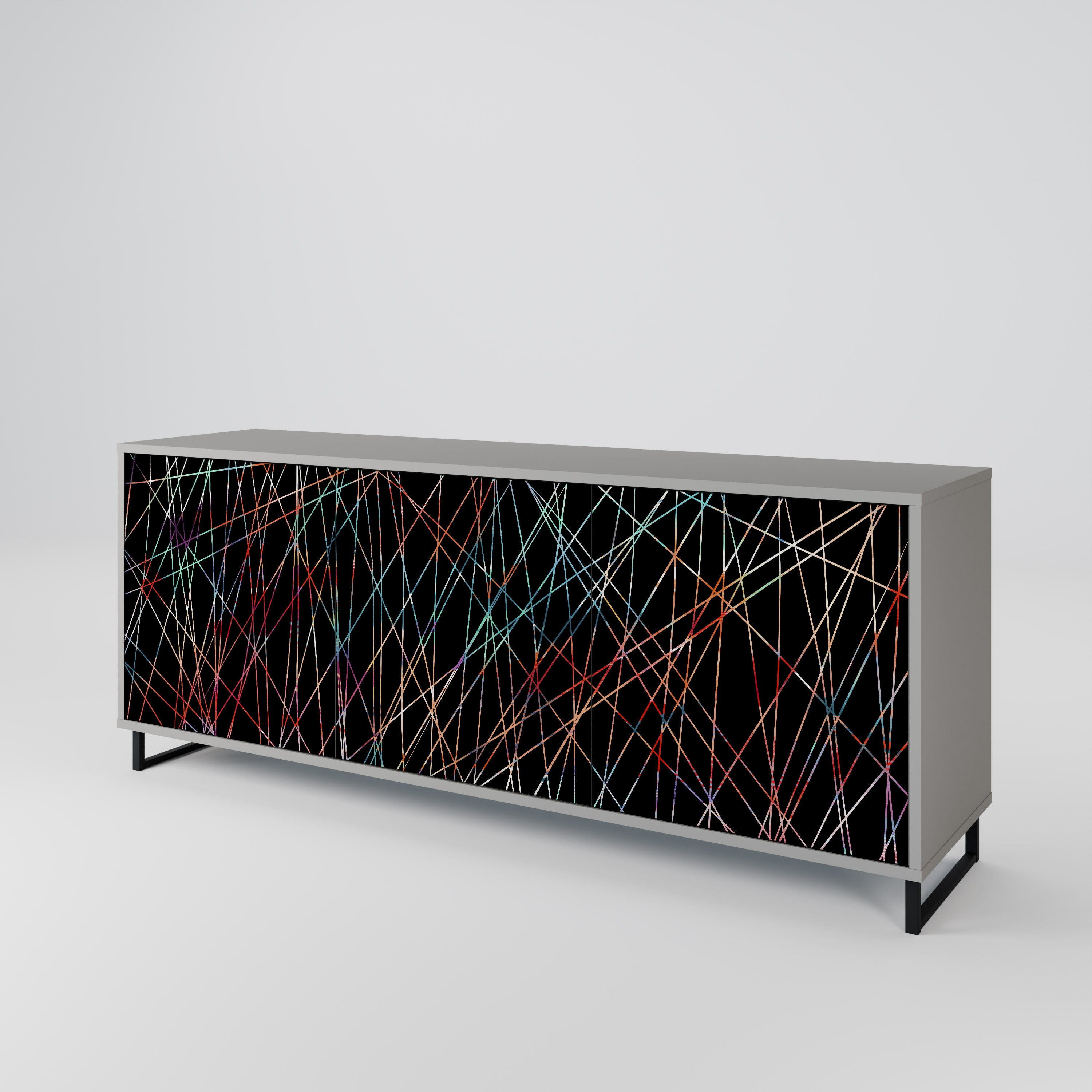LUMINOUS SNARE 3-türiges Sideboard
