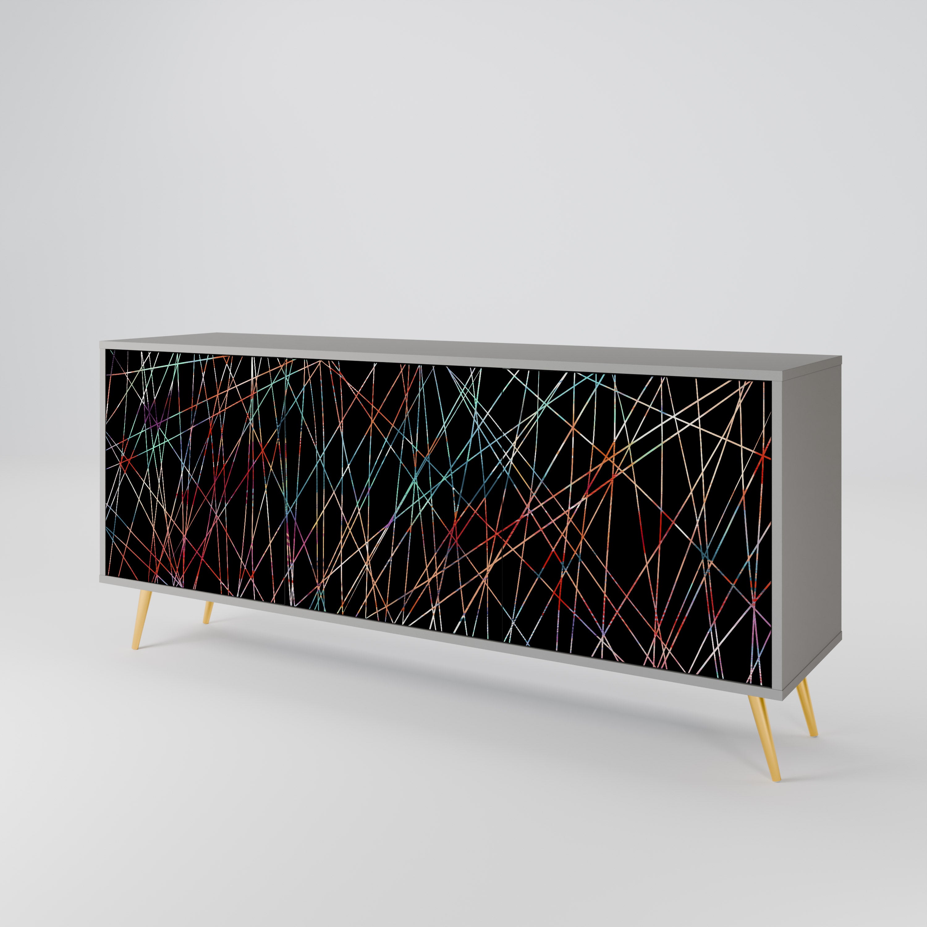 LUMINOUS SNARE 3-türiges Sideboard
