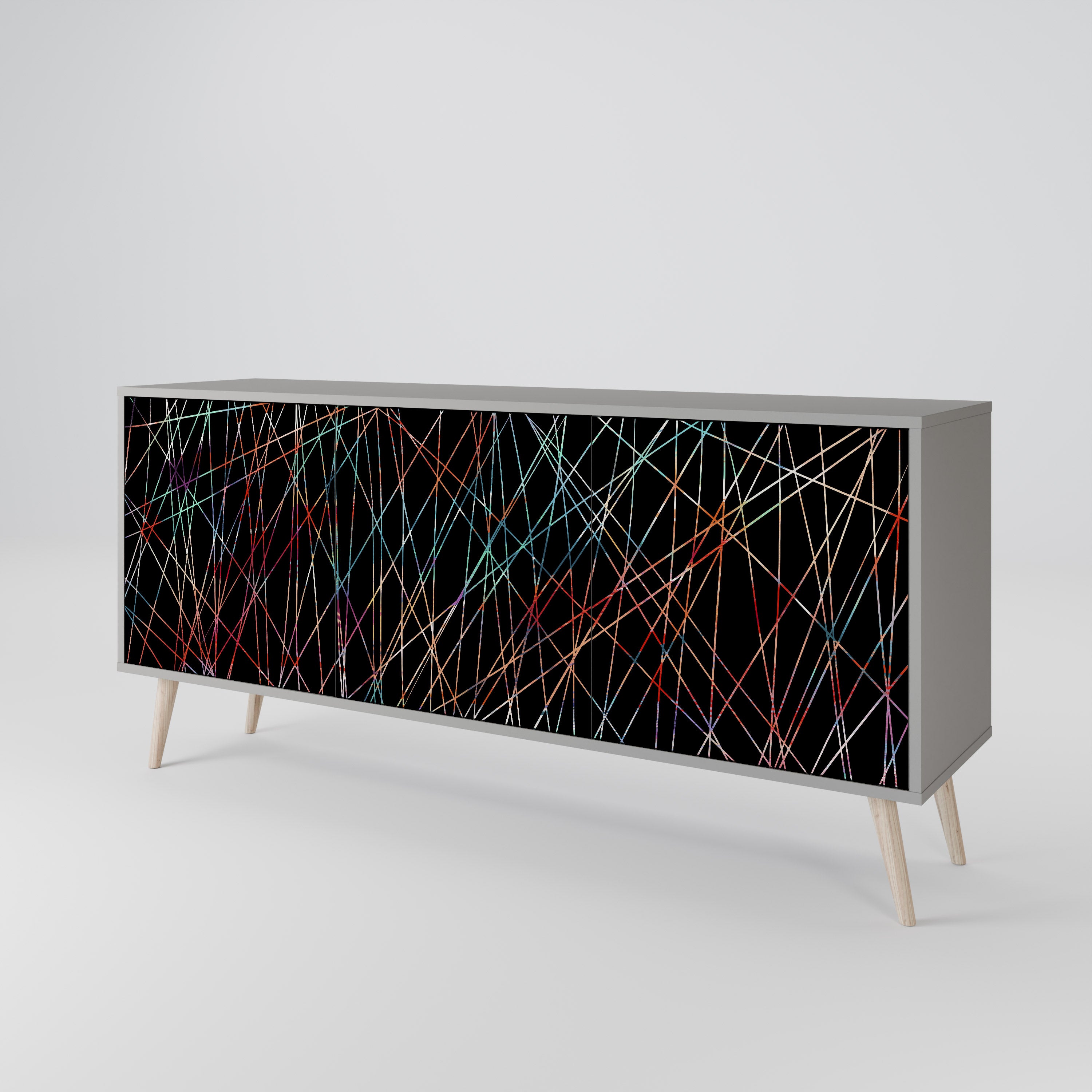 LUMINOUS SNARE 3-türiges Sideboard