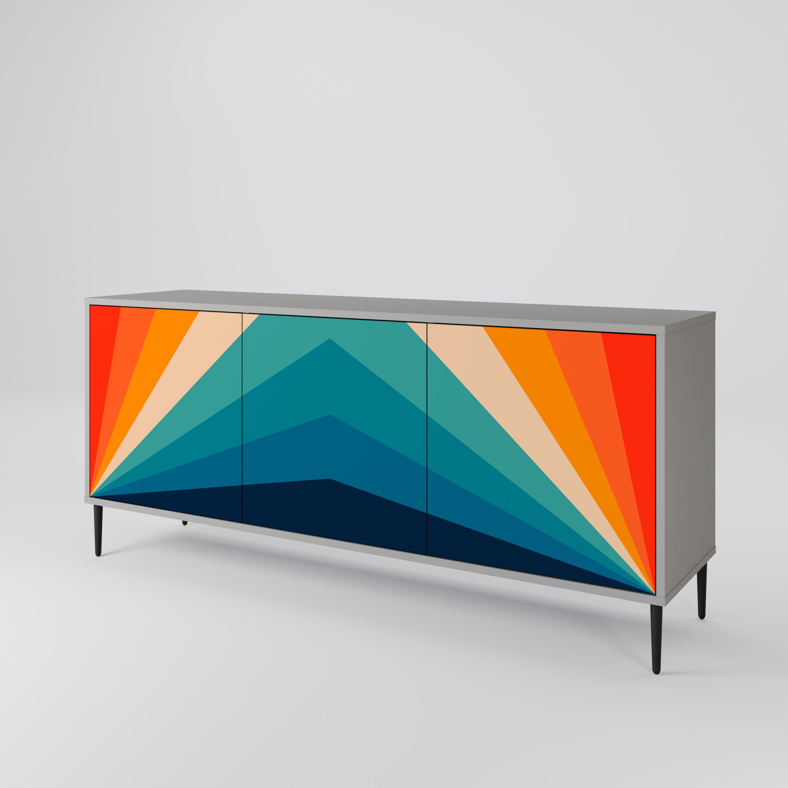 PRISM CONCUSSION 3-türiges Sideboard