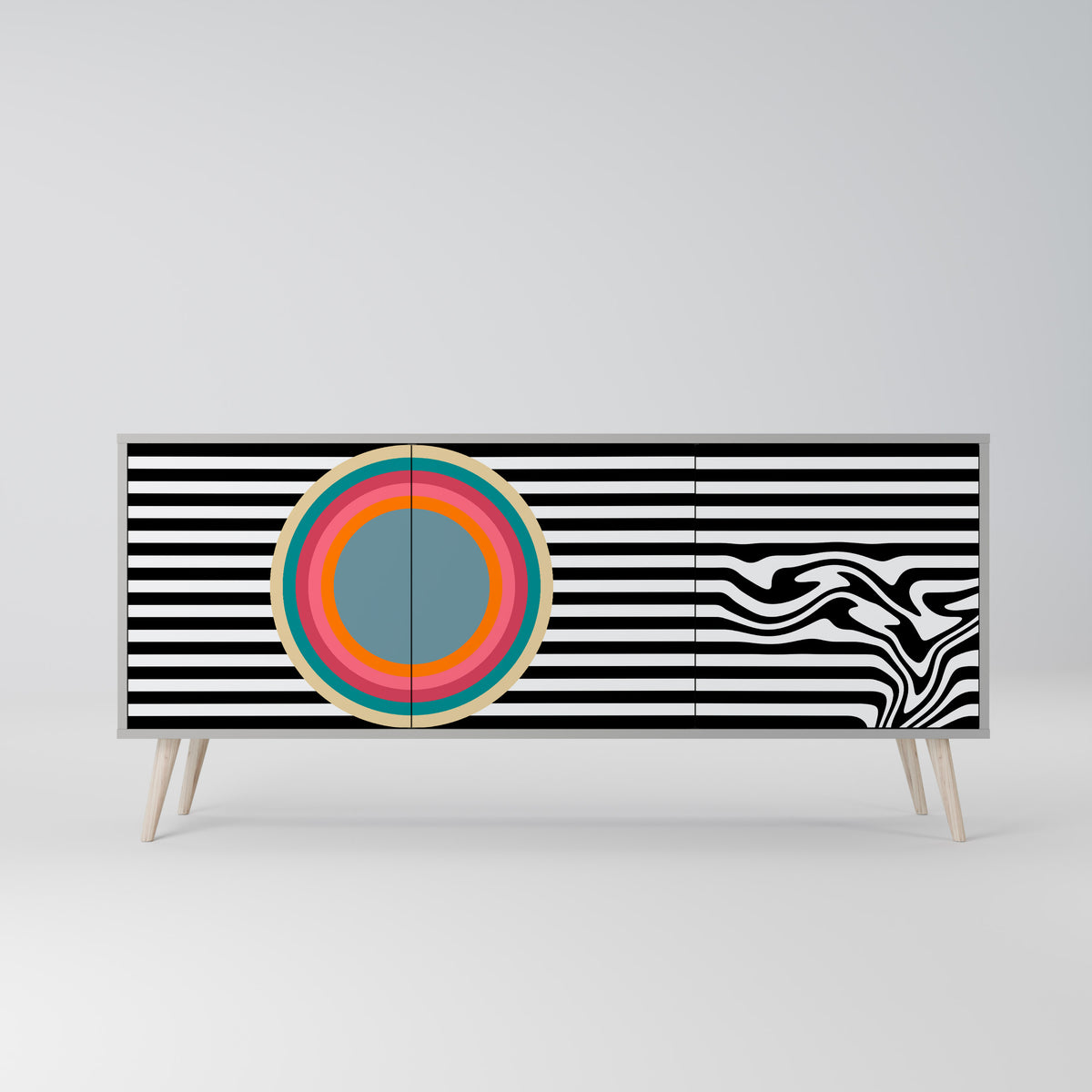 SPECTRA SHOWCASE 3-türiges Sideboard