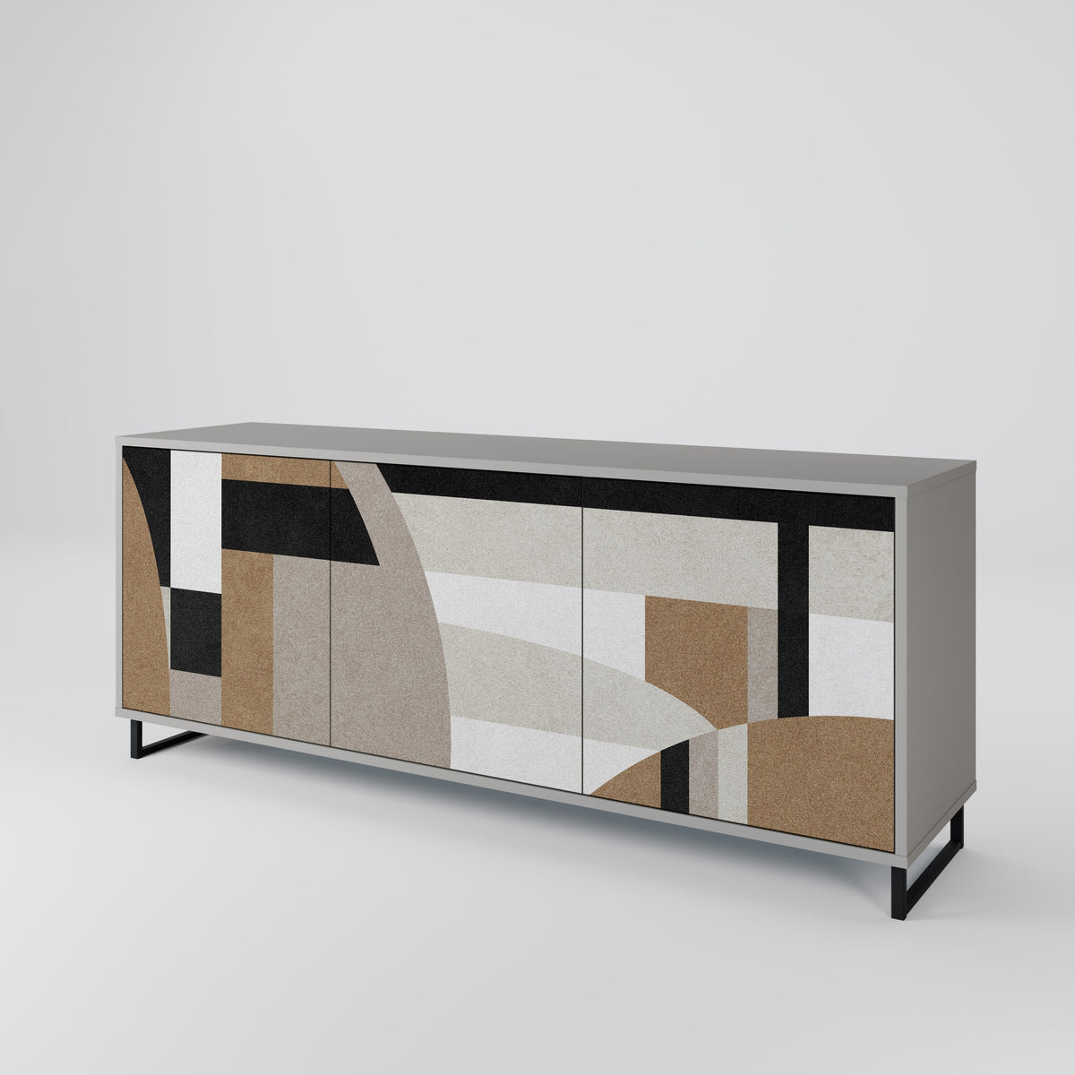 DELICATE MEMENTO Třídveřová komoda