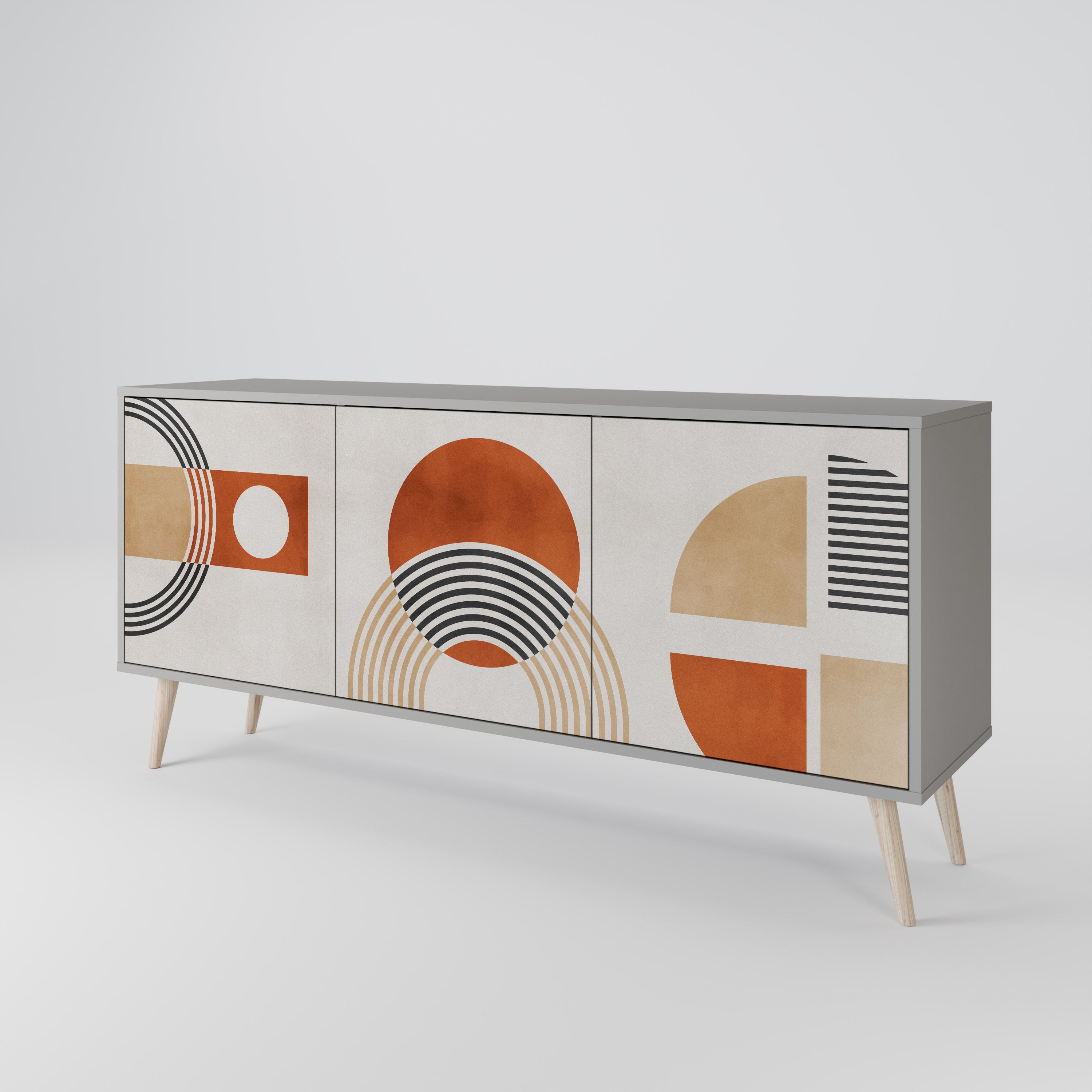 SPACE AROUND 3-türiges Sideboard