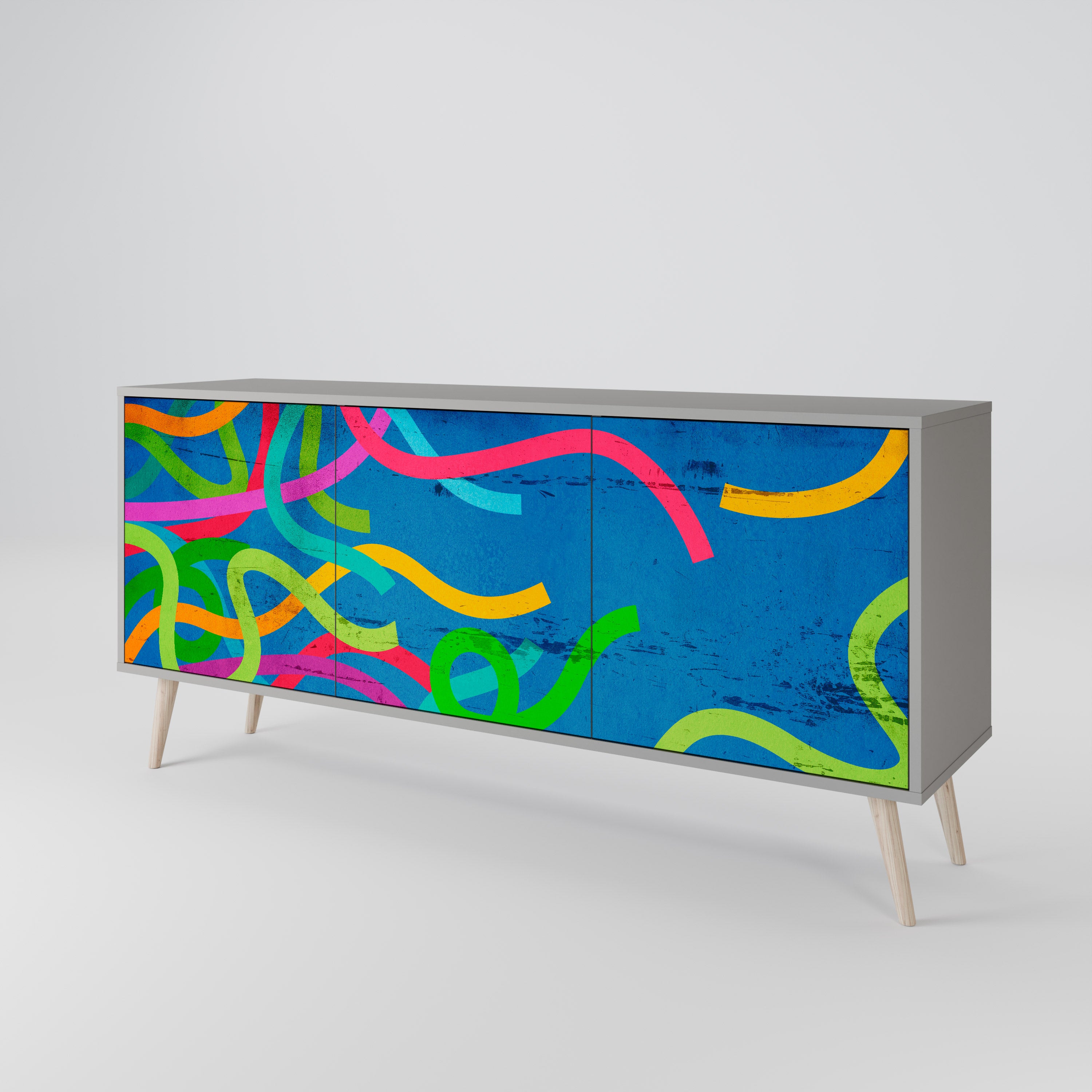 STREAMER TANGLE 3-türiges Sideboard
