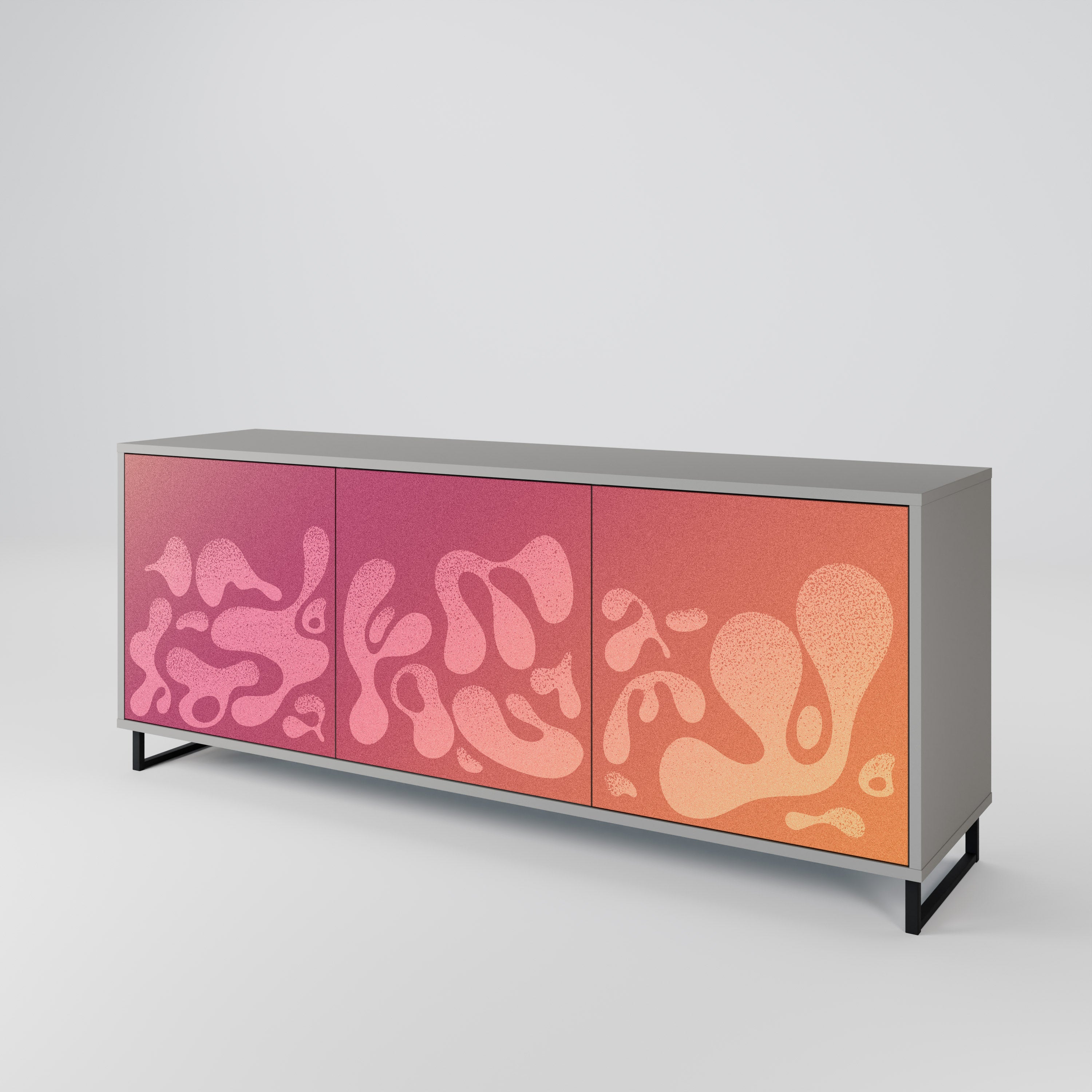 IRREGULAR PINK 3-türiges Sideboard