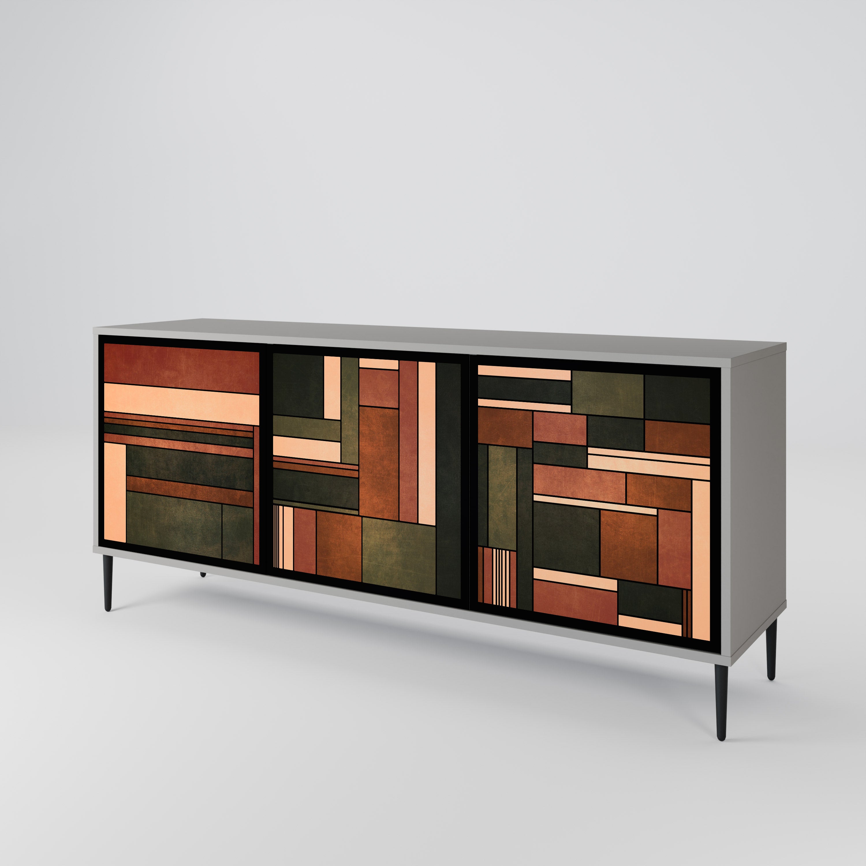 FIGURES OF NATURE 3-Door Sideboard