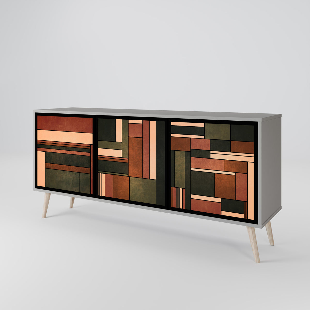 FIGURES OF NATURE 3-türiges Sideboard