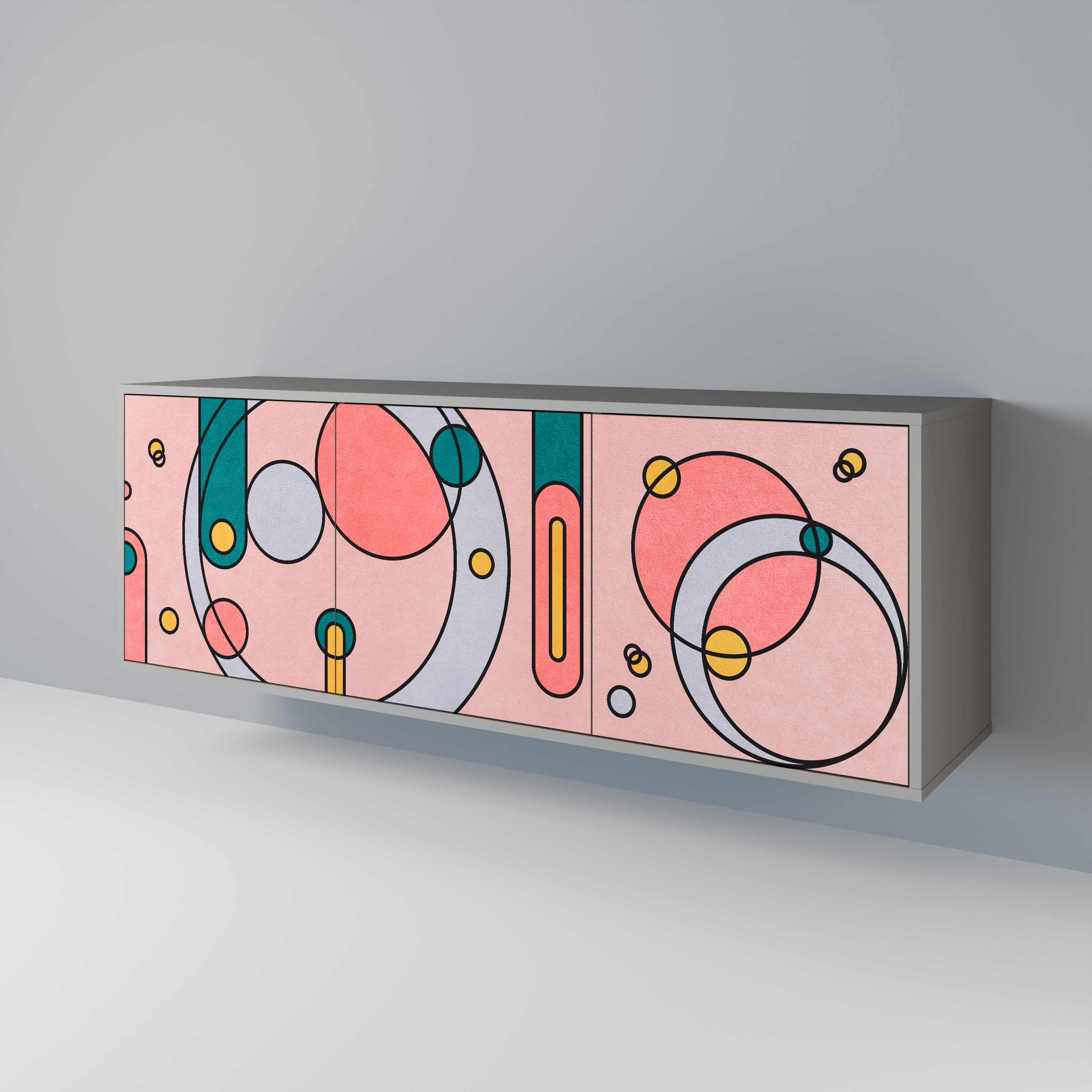 GOSSAMER ECHOES 3-Door Sideboard