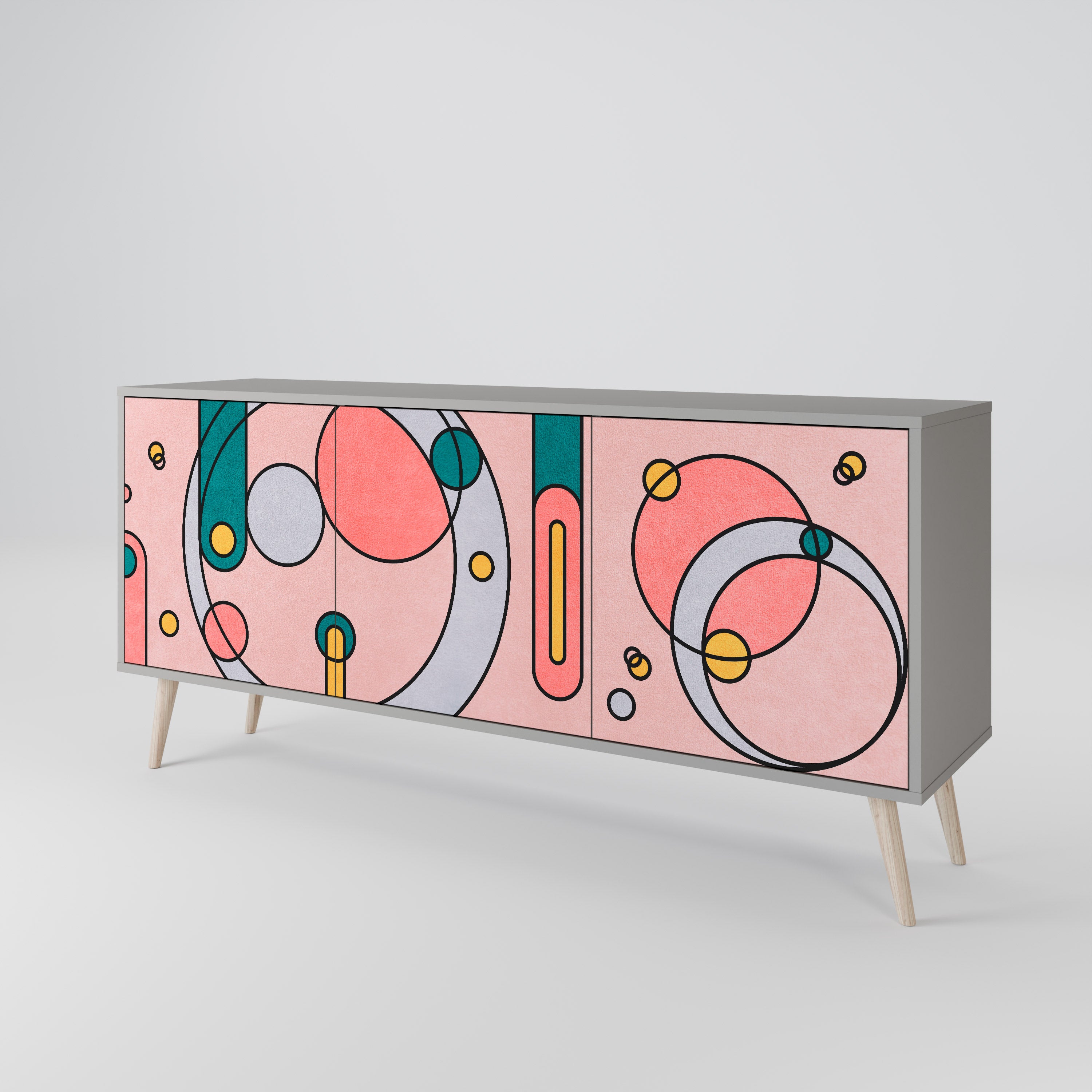 GOSSAMER ECHOES 3-Door Sideboard
