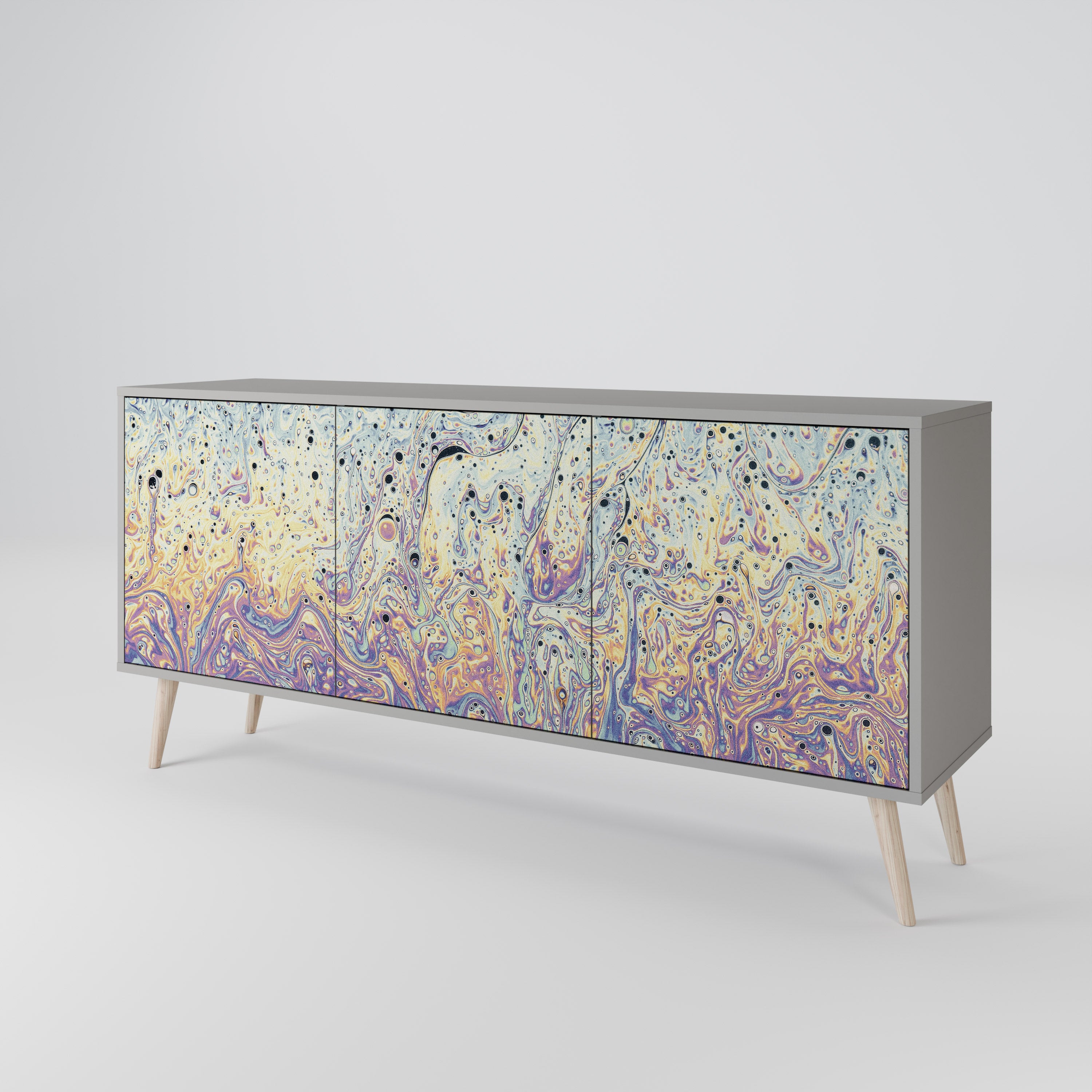 MOSAIC OF COLORS 3-Door Sideboard
