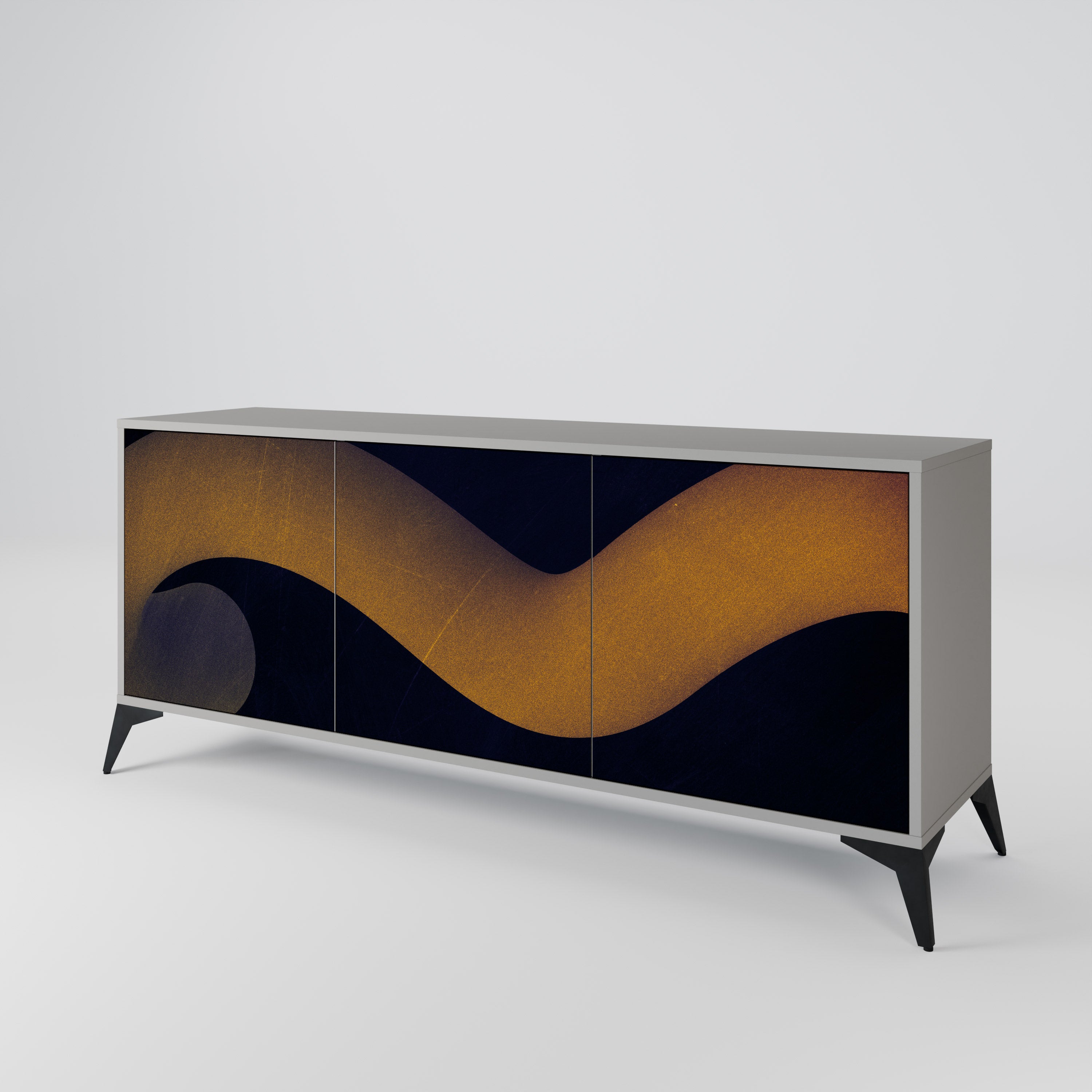 HOLLOW TIME 3-Door Sideboard