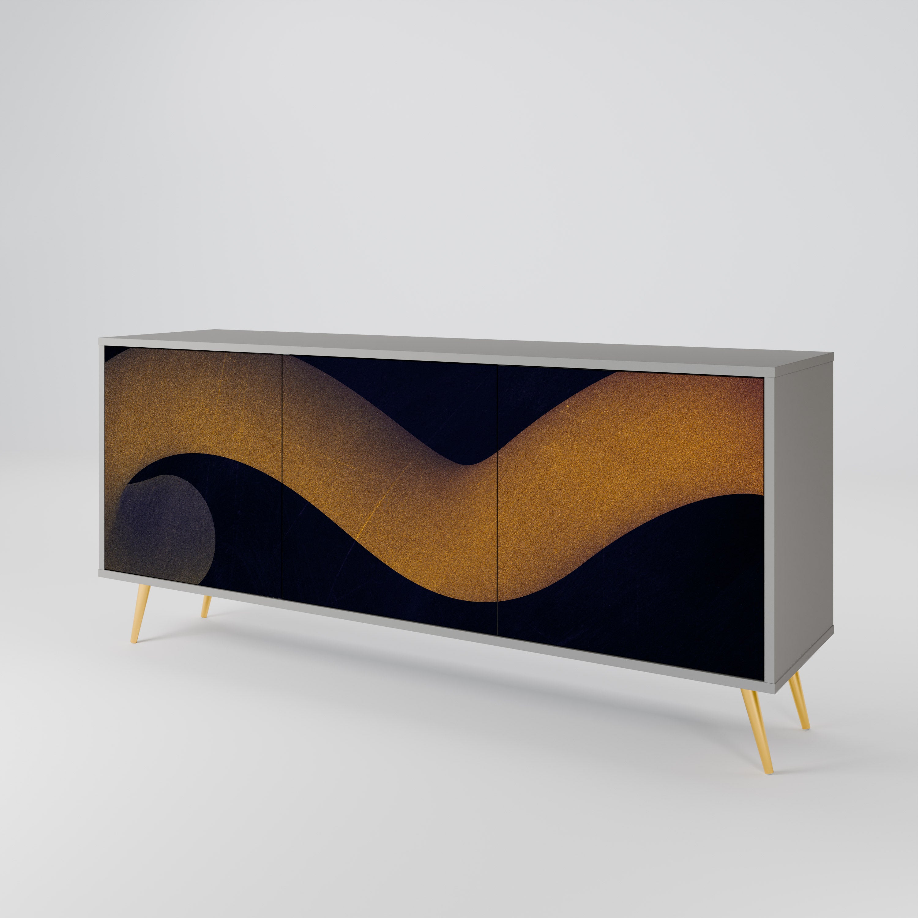 HOLLOW TIME 3-Door Sideboard