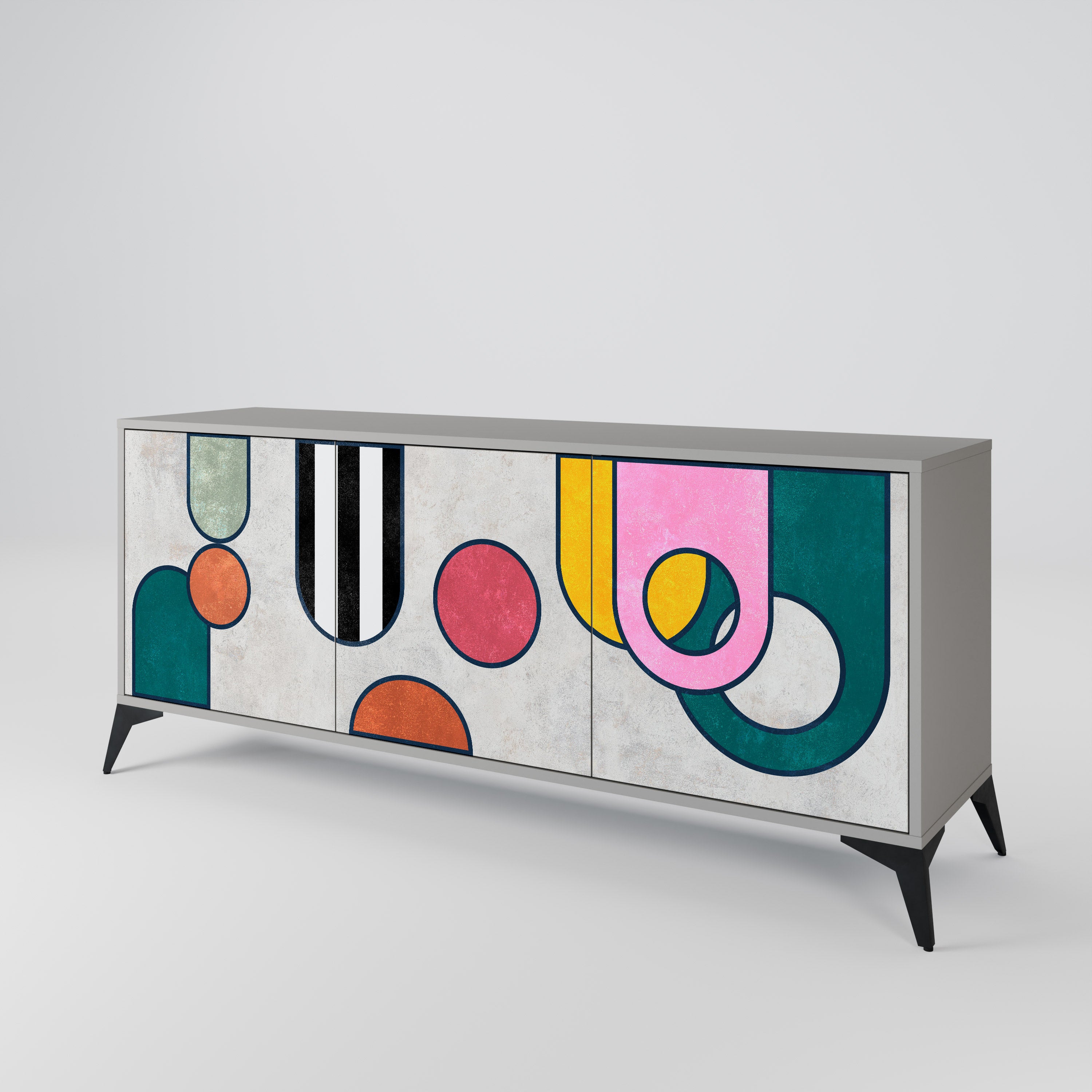 COOL STORY 3-Door Sideboard
