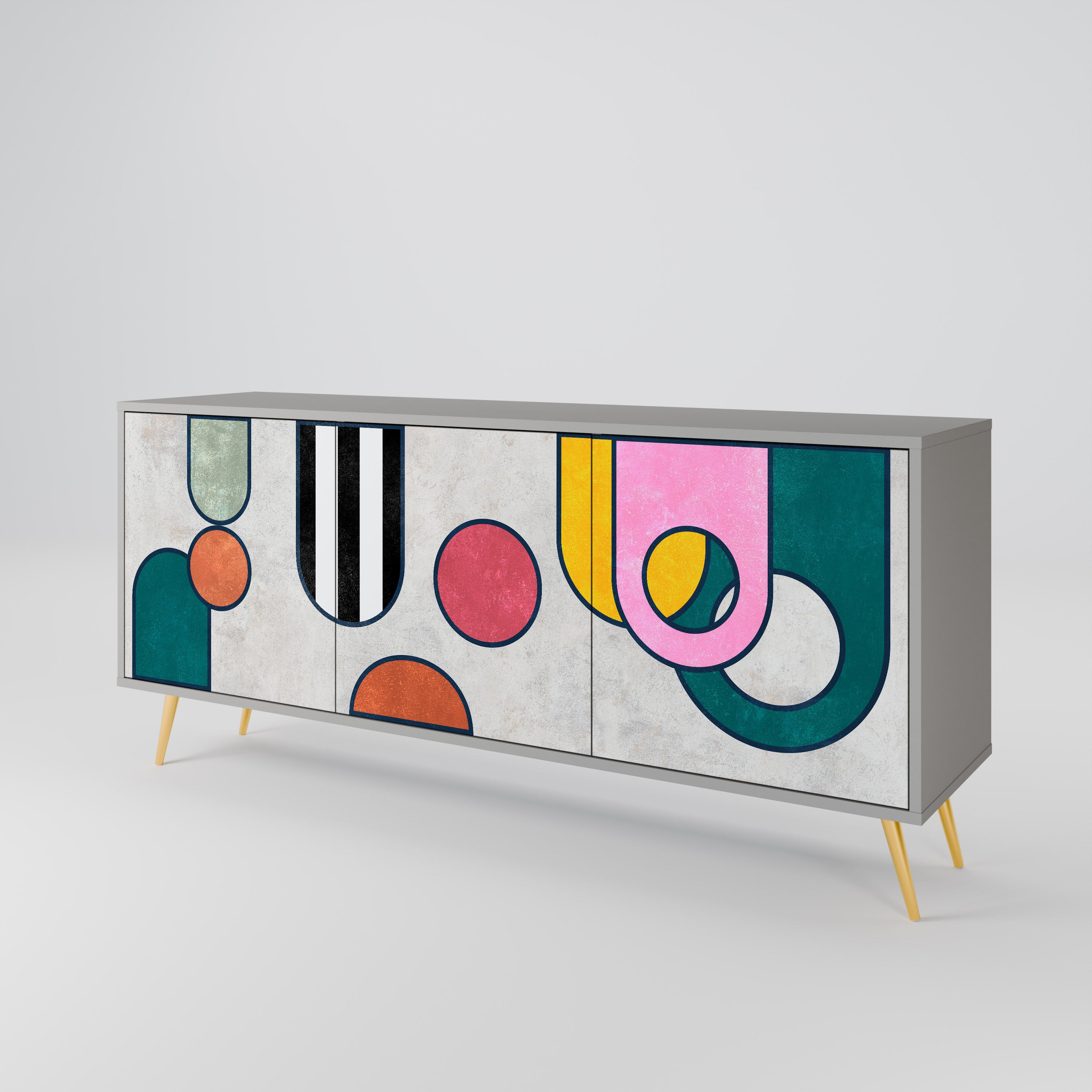 COOL STORY 3-Door Sideboard