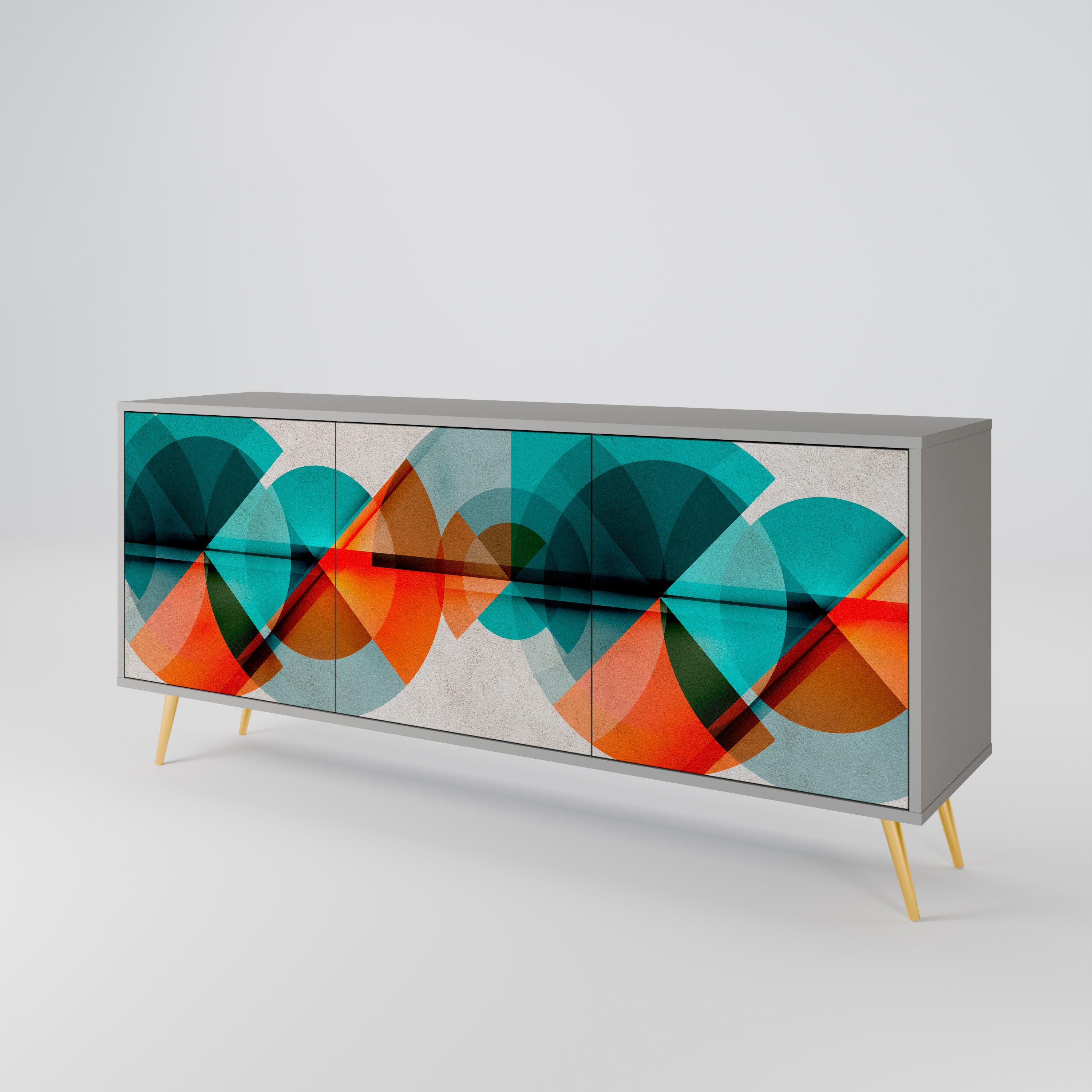 CIRCULAR RHAPSODY 3-Door Sideboard