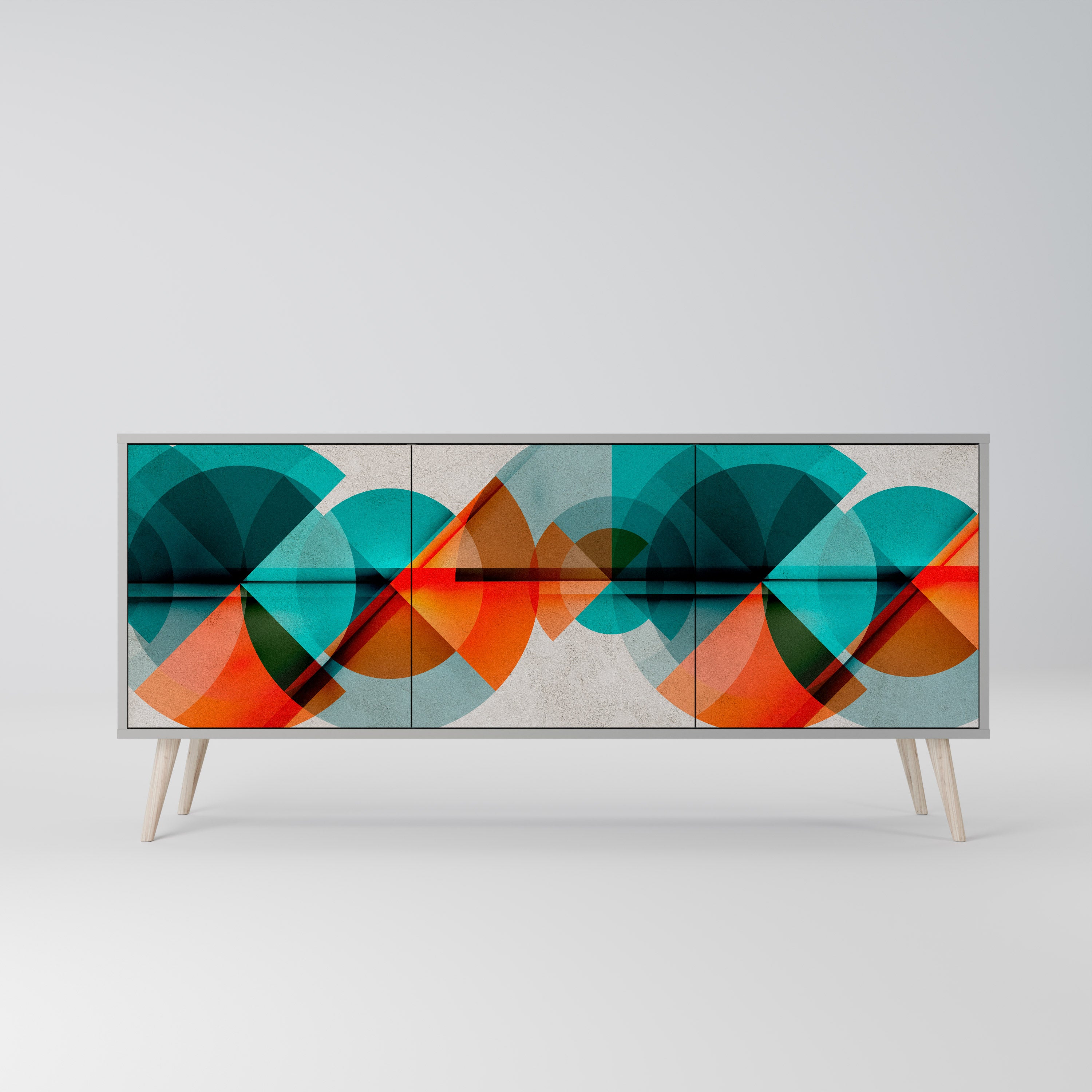 CIRCULAR RHAPSODY 3-Door Sideboard