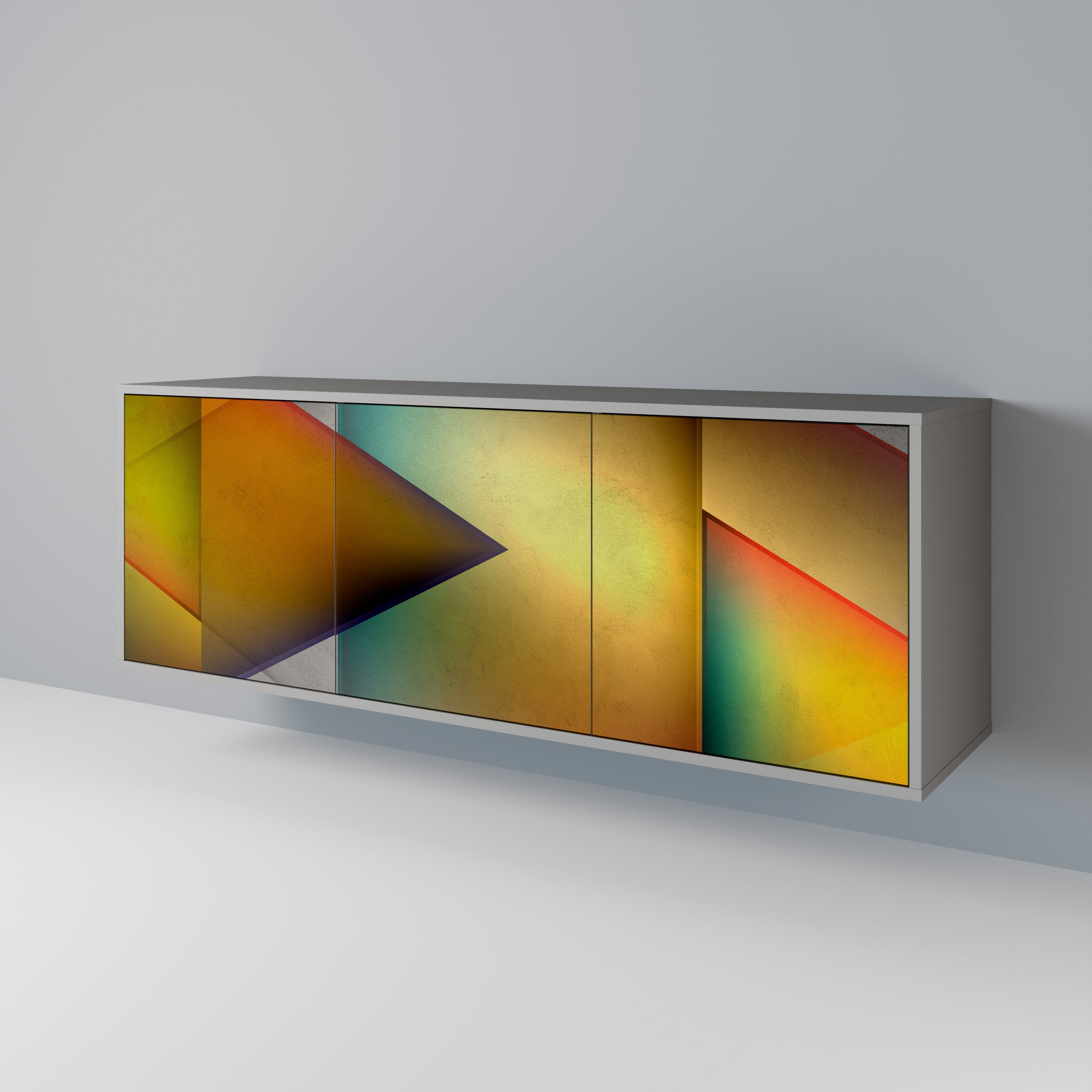 PIERCING SHARPNESS 3-Door Sideboard