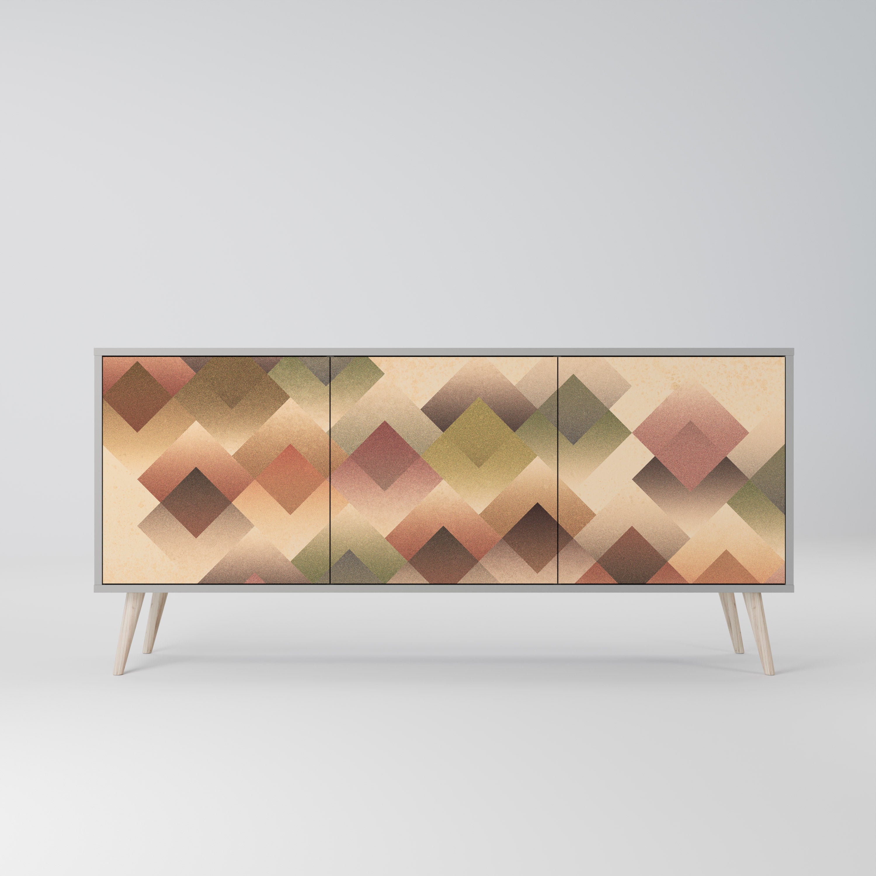 GEOMETRIC FUSION 3-türiges Sideboard