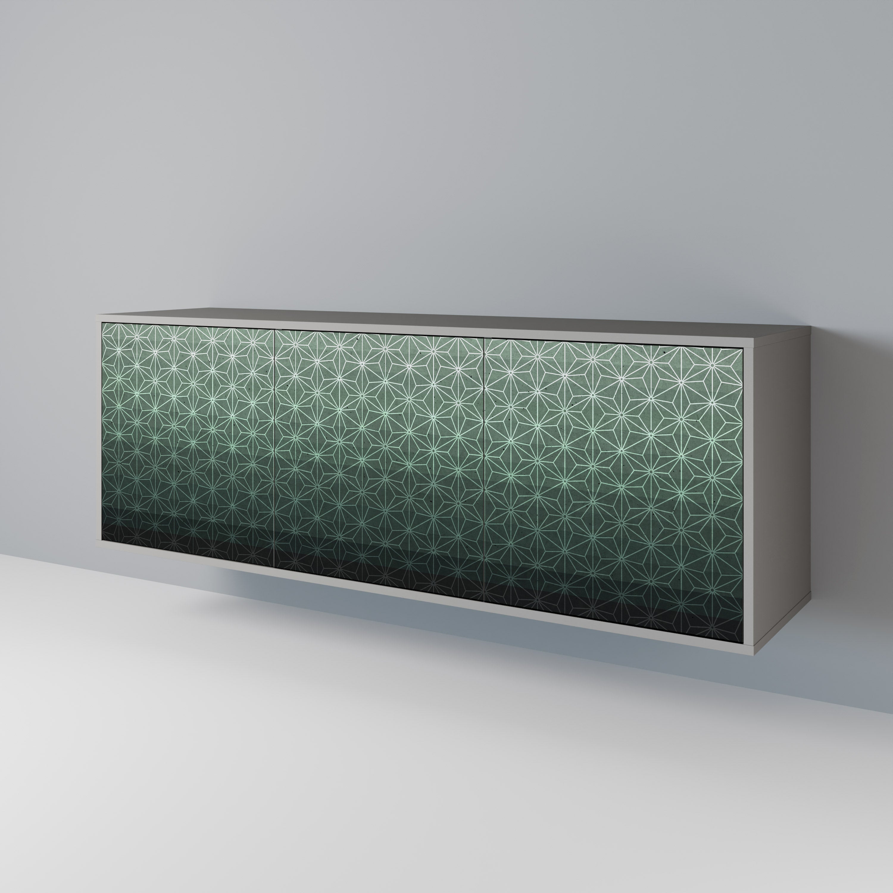 ORNAMENTAL GLIMMER Aparador de 3 Puertas