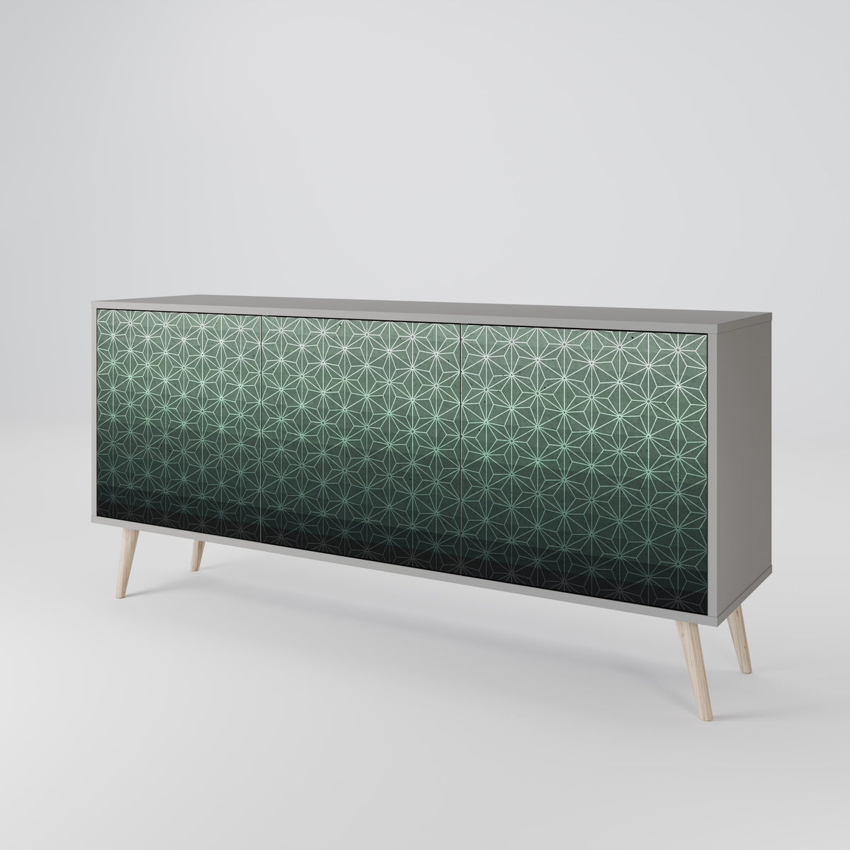 ORNAMENTAL GLIMMER Aparador de 3 Puertas