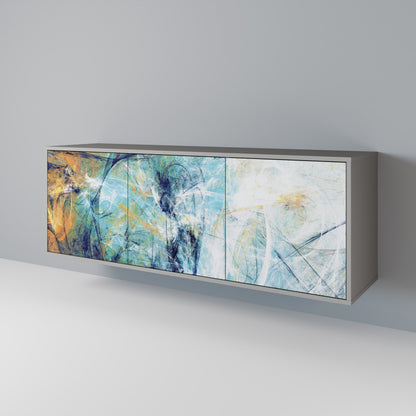 ABSTRACT THOUGHTS Aparador de 3 Portas