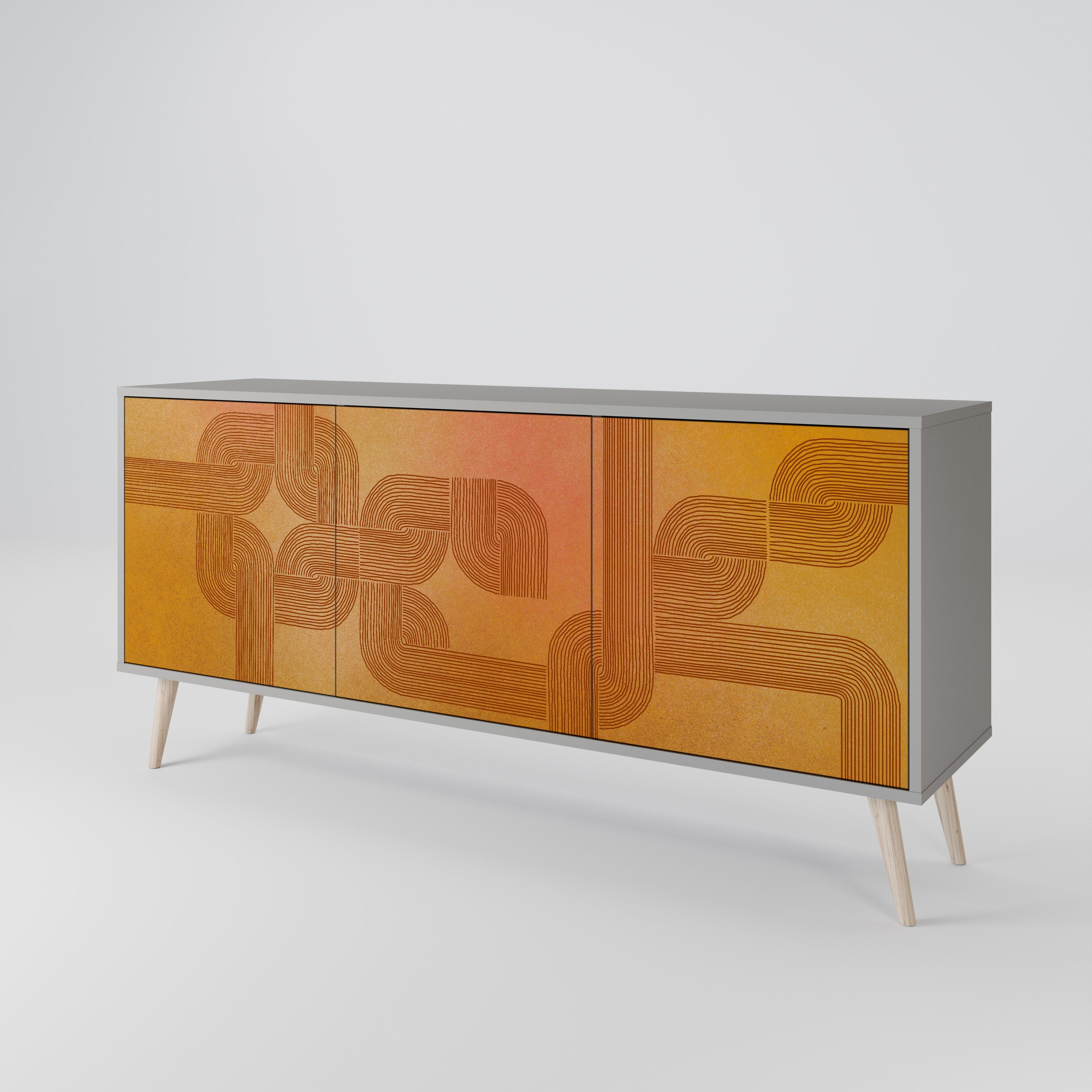 STRENGTHENING RELATION Aparador de 3 Puertas