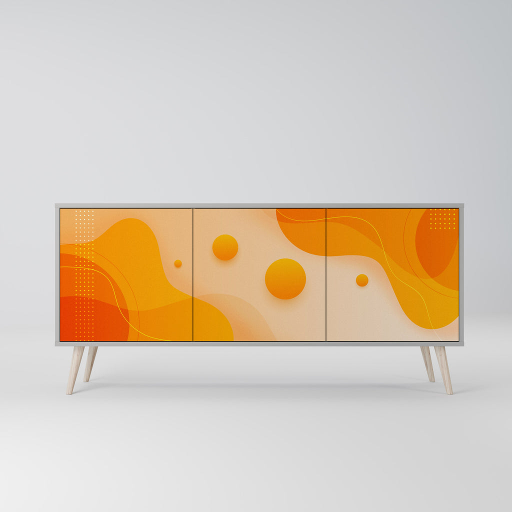 ORANGE ARRANGEMENT 3-türiges Sideboard