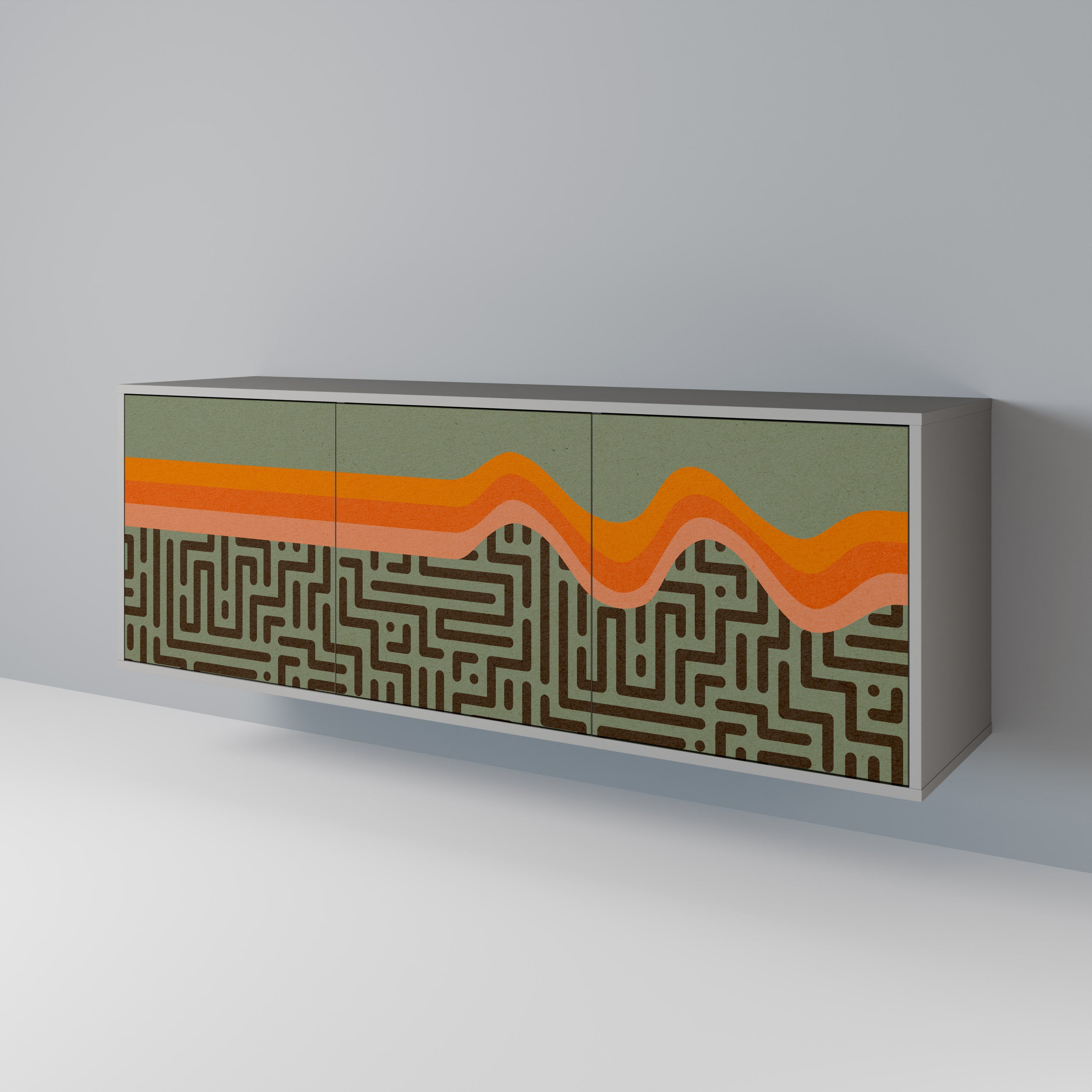 SIMPLE SOLUTIONS 3-Door Sideboard