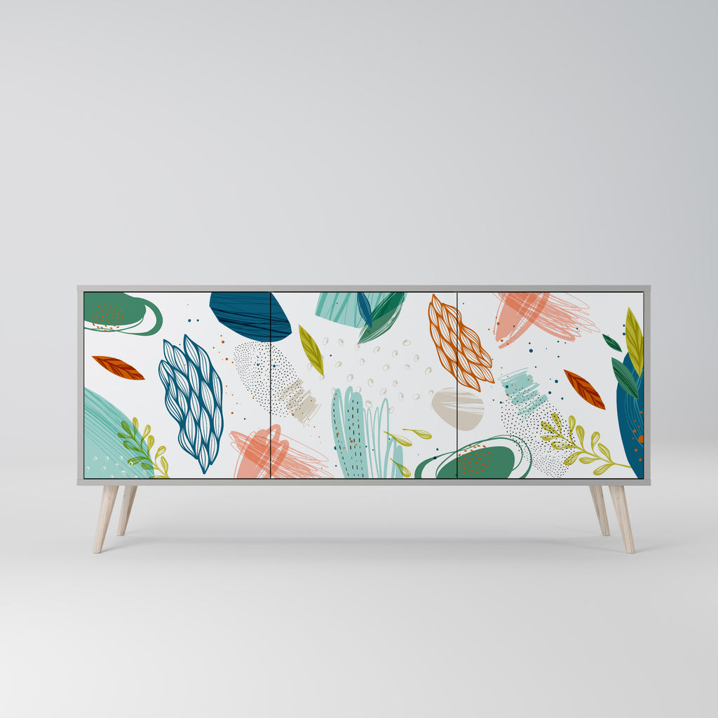 BOTANICAL HURRICANE 3-türiges Sideboard