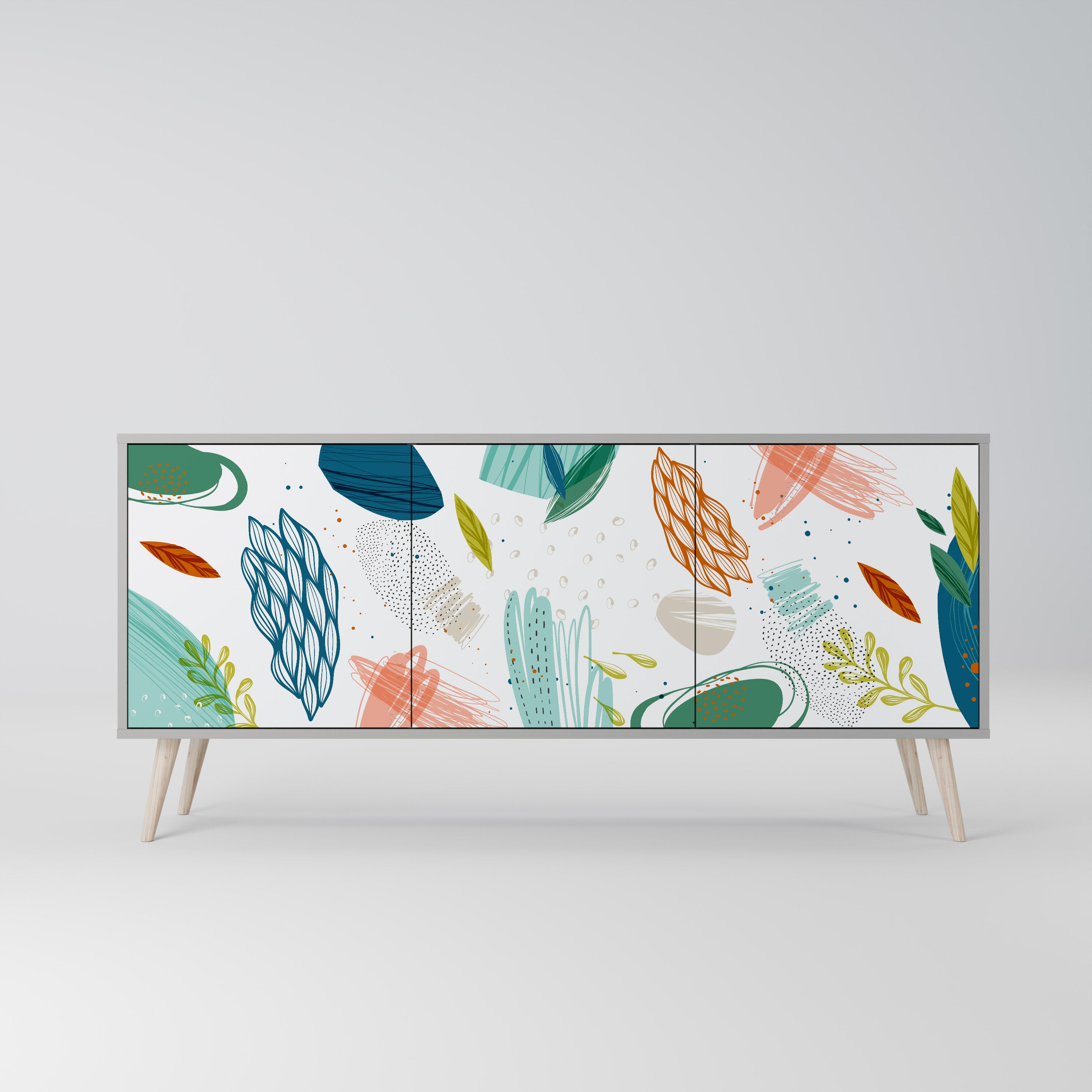 BOTANICAL HURRICANE 3-türiges Sideboard