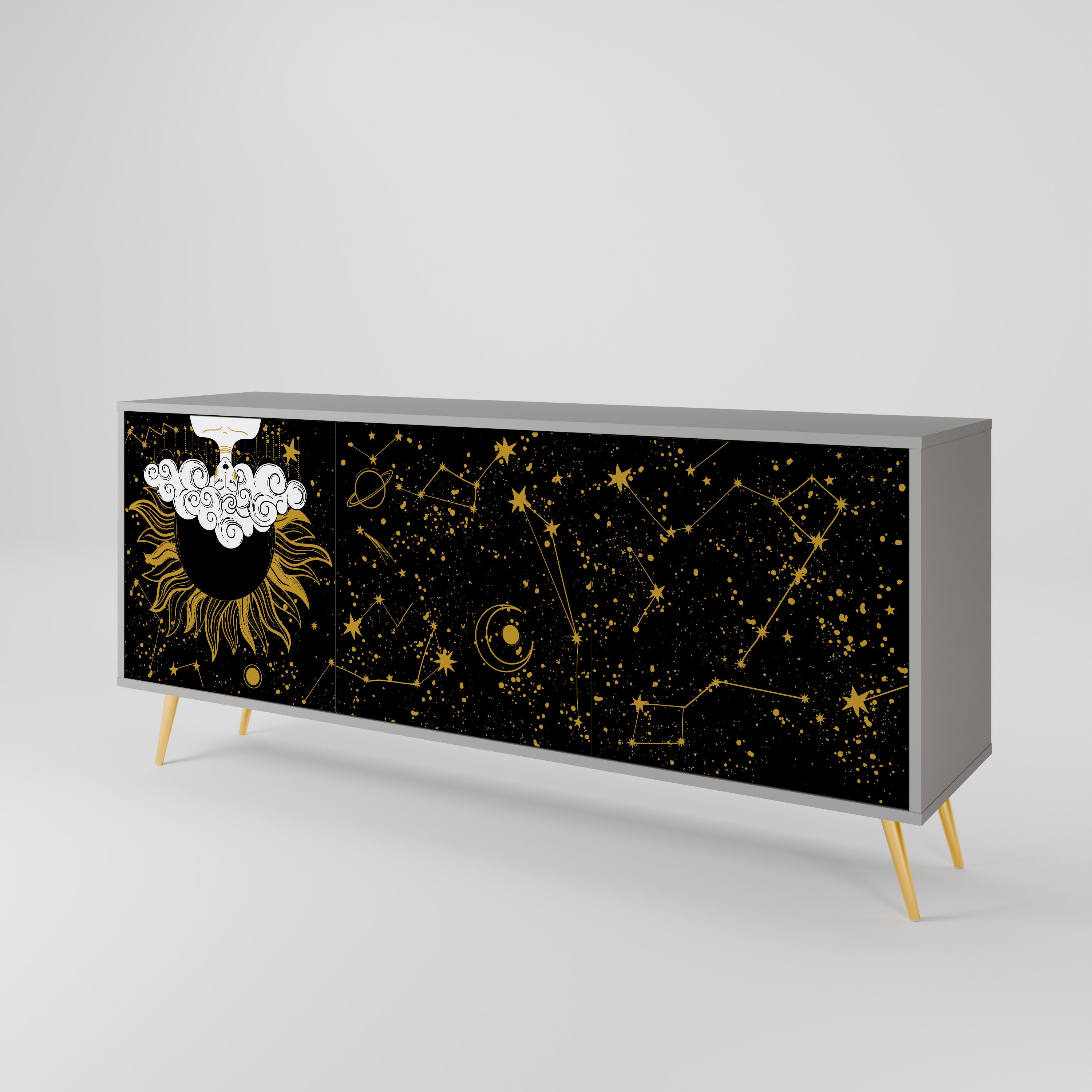 STELLAR CONSTELLATIONS 3-Door Sideboard