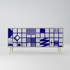 THE RIGHT PLACES Skänk med tre dörrar