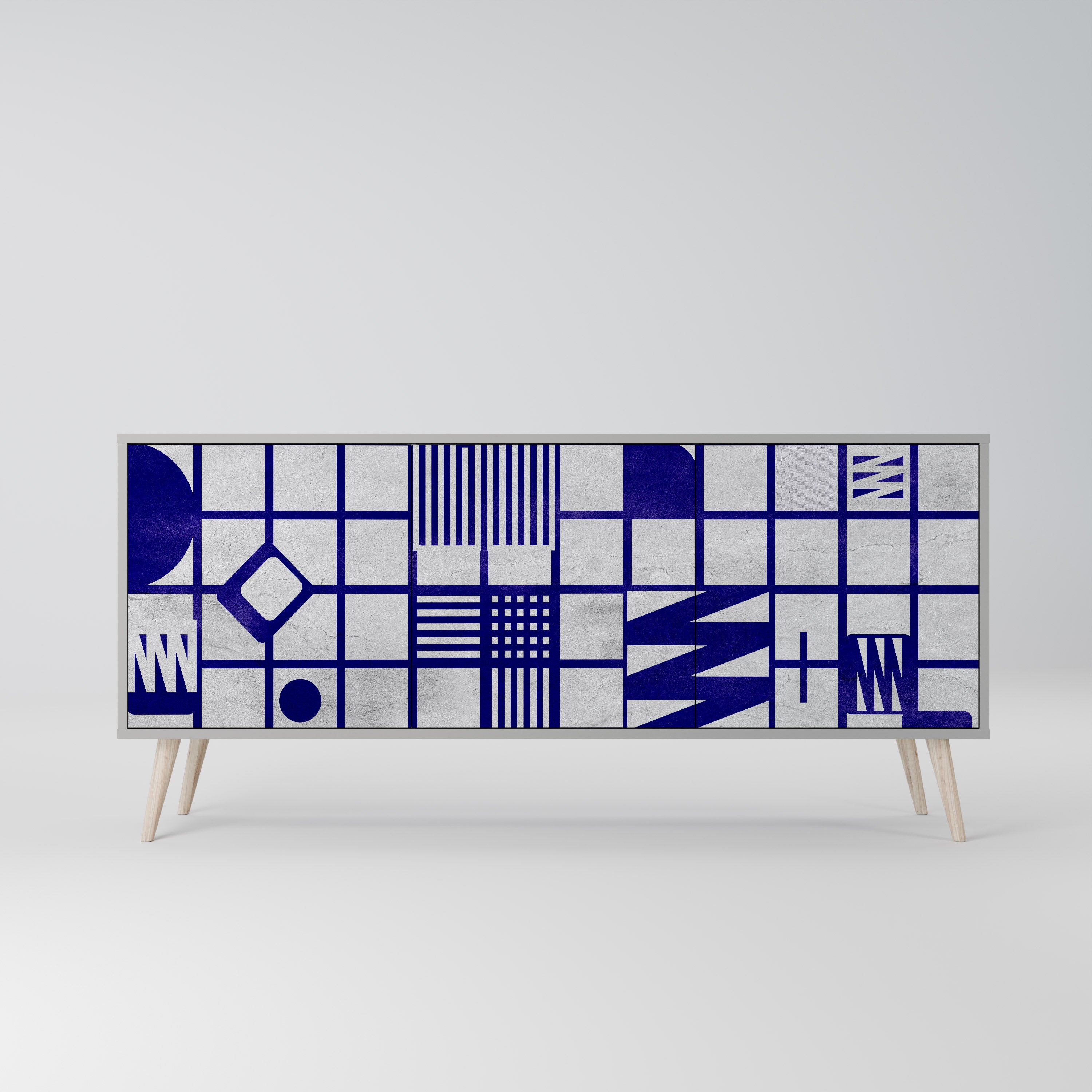 THE RIGHT PLACES Skänk med tre dörrar