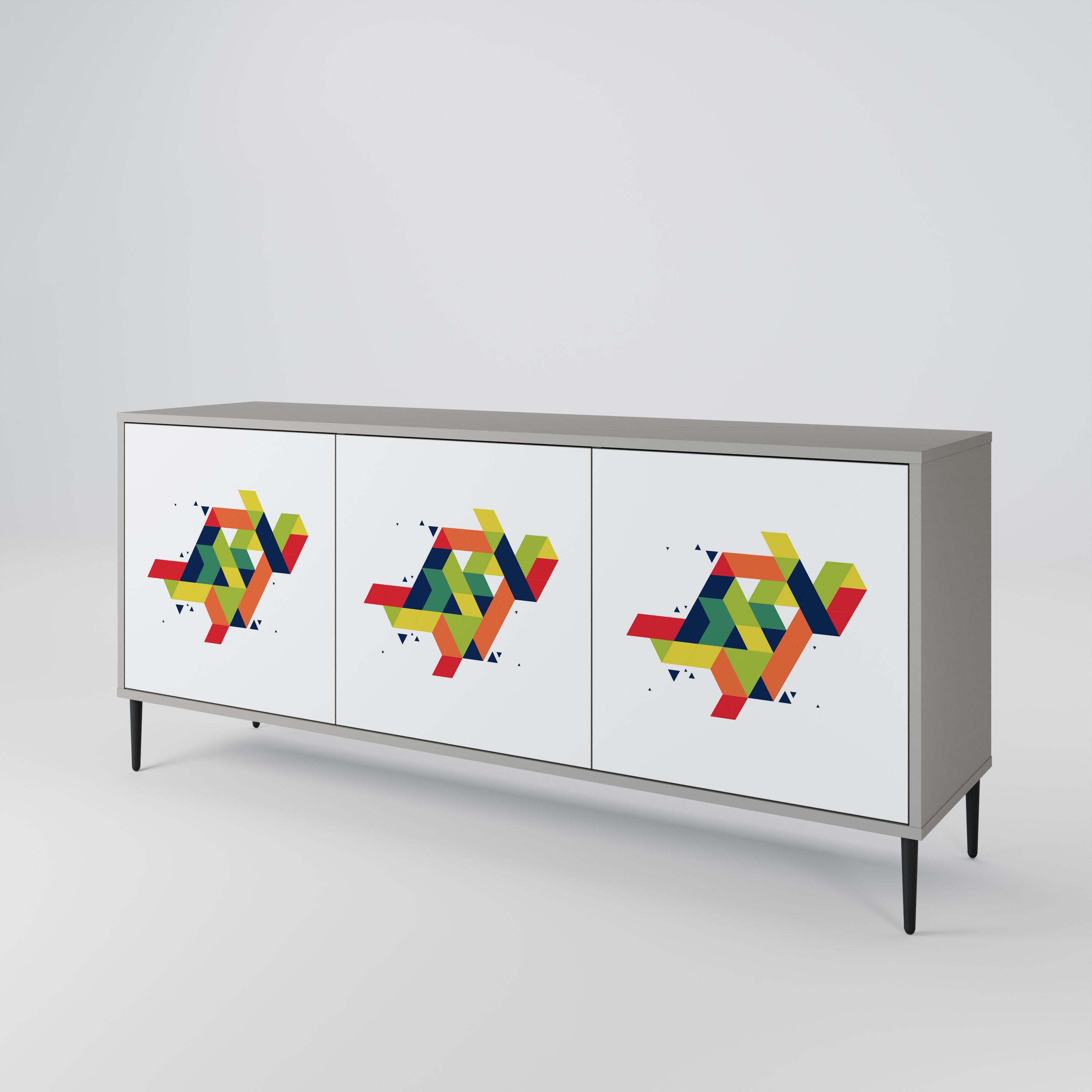 FUTURE SIGN 3-Door Sideboard