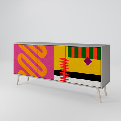 VIVID ART 3-türiges Sideboard