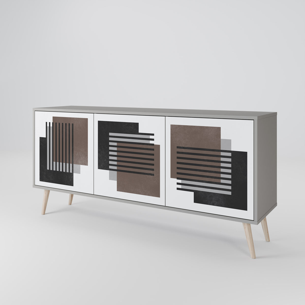 SHADOW SYNCHRONY Aparador de 3 Puertas