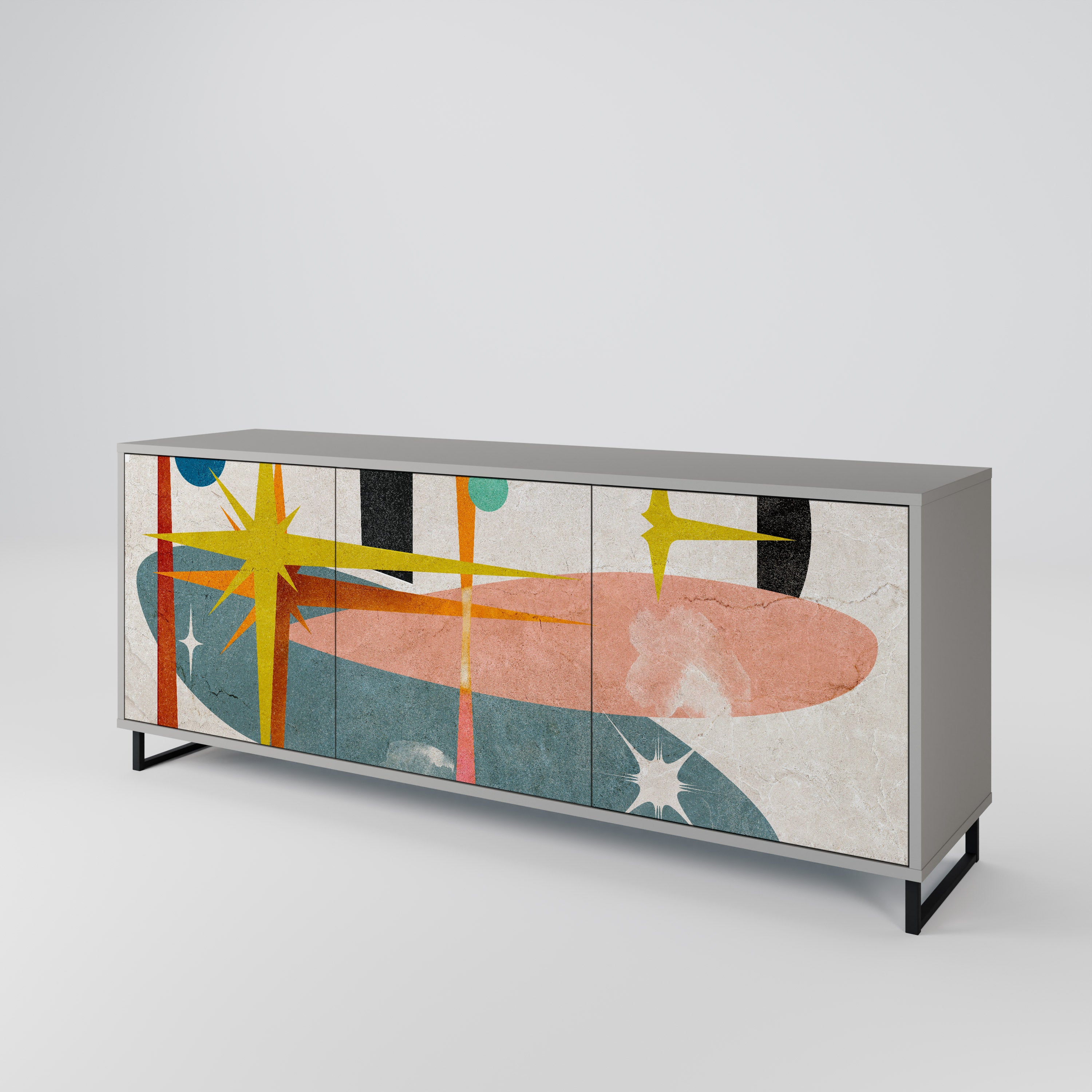 INTERSTELLAR VIBES 3-Door Sideboard