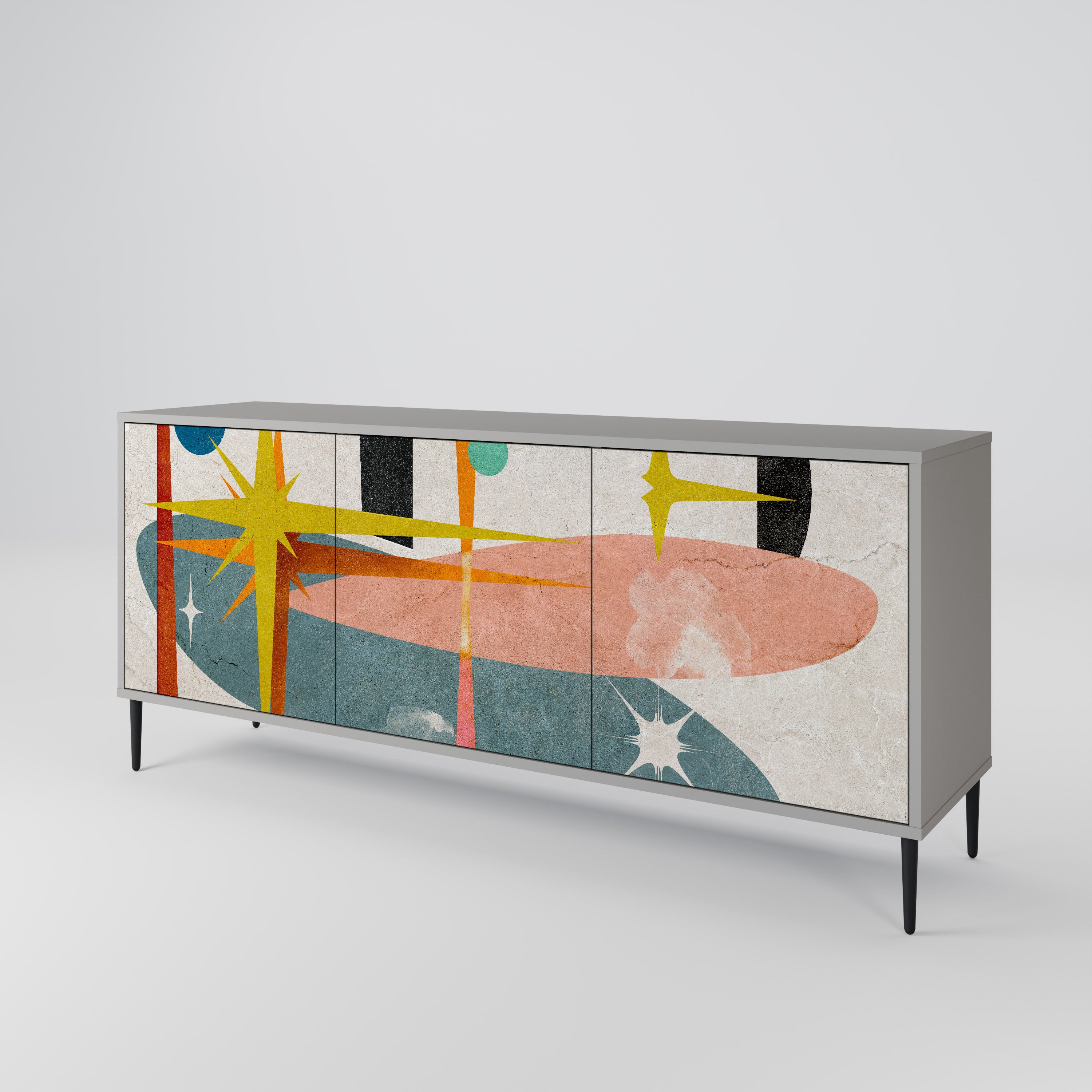 INTERSTELLAR VIBES 3-Door Sideboard