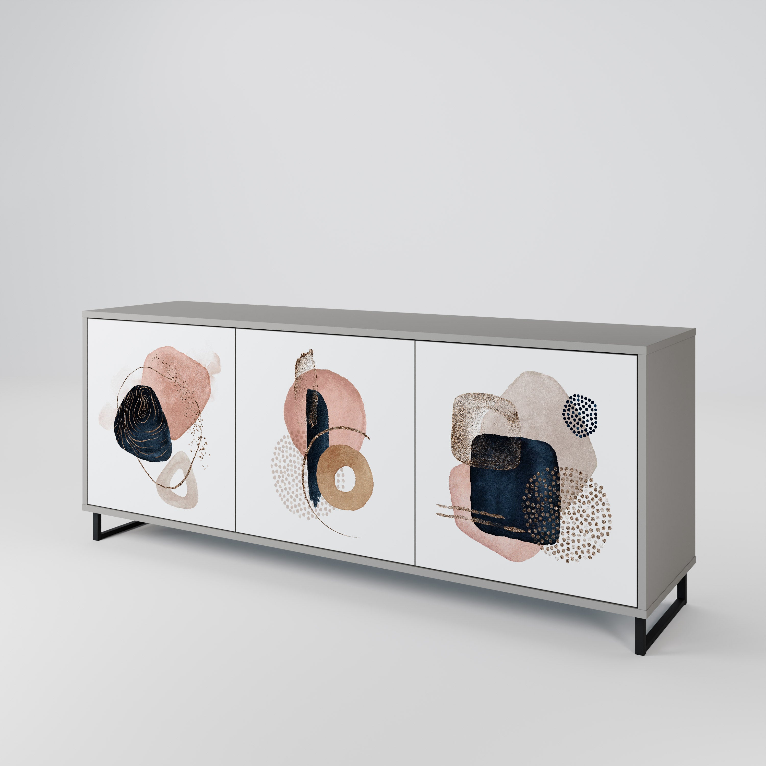 COLORFUL SHAPES 3-Door Sideboard