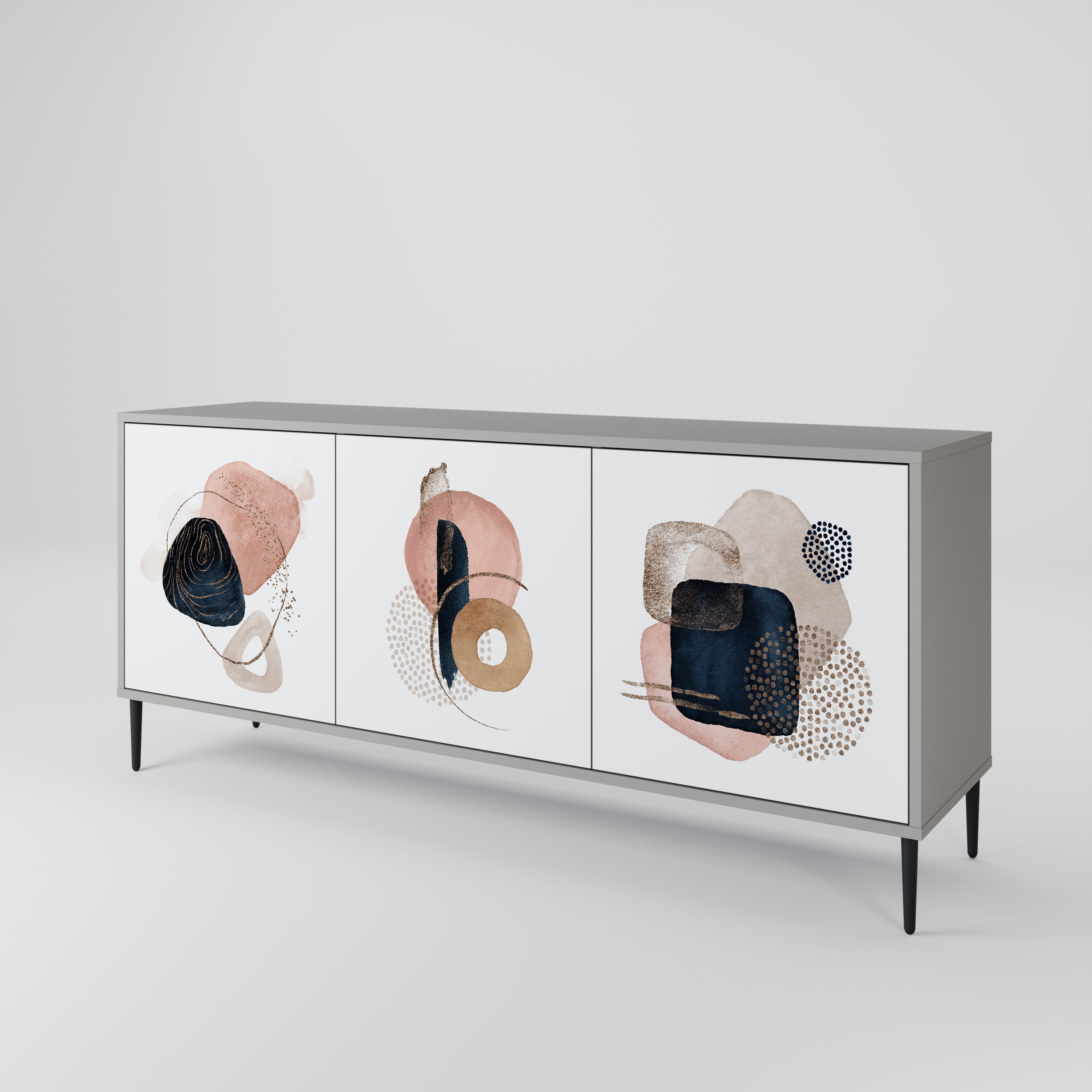 COLORFUL SHAPES 3-Door Sideboard